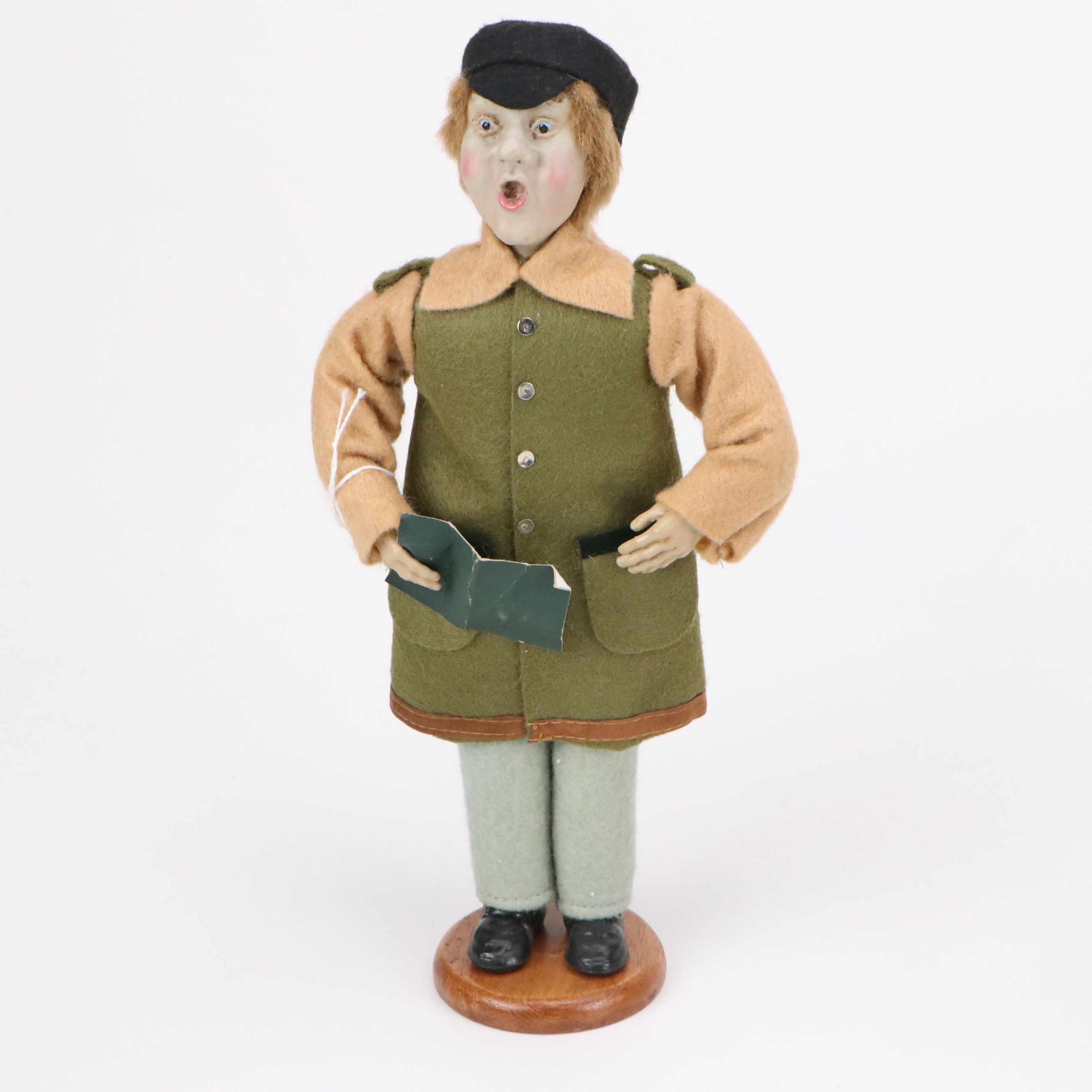 Ojro Artisan Made Man on Mule Figure with More Handcrafted Folk Art Figures