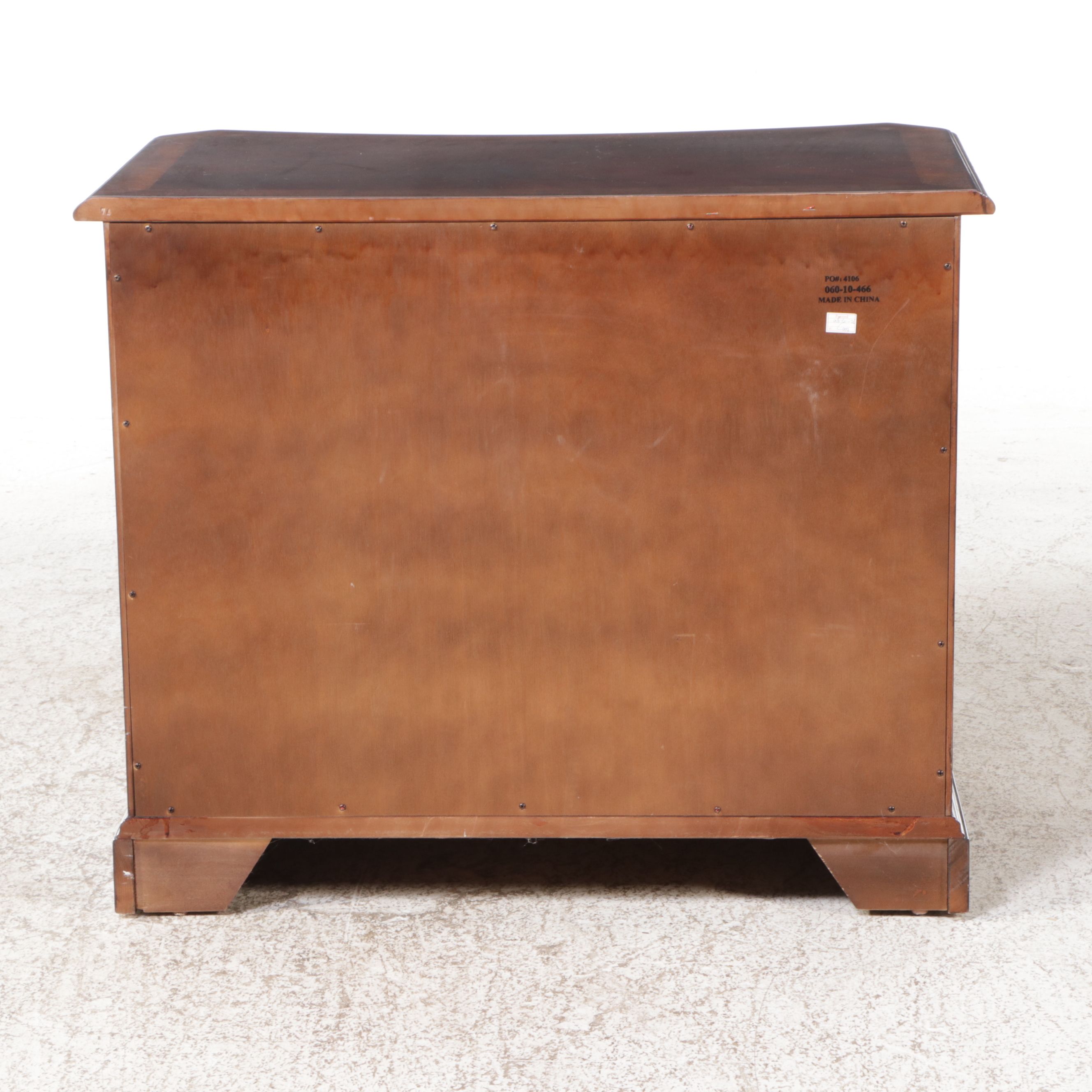 Hooker Furniture "Seven Seas" Mahogany Desk with Faux Leather Office Chair