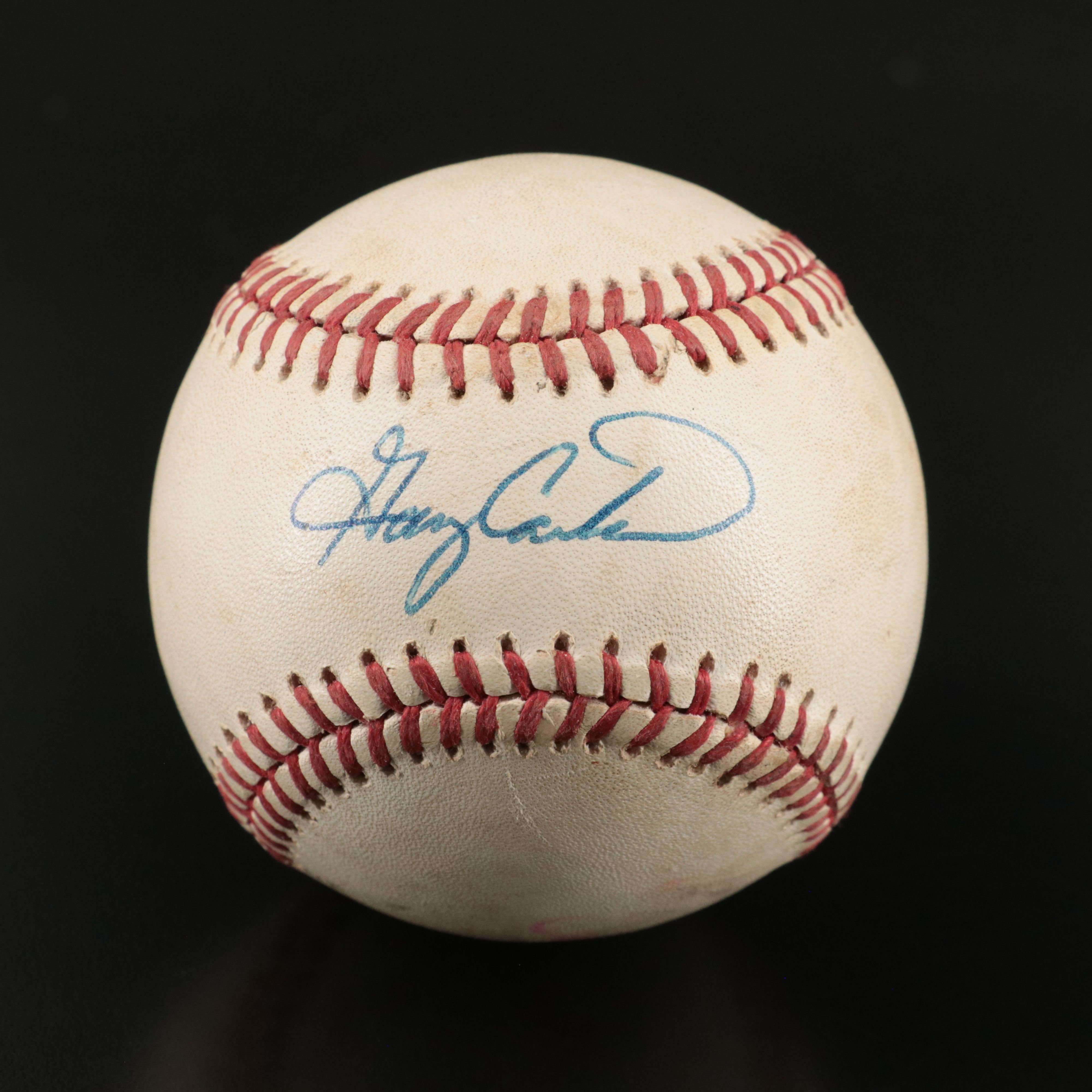 Steve Carlton, Gary Carter, & Rollie Fingers Signed Rawlings Official Baseballs