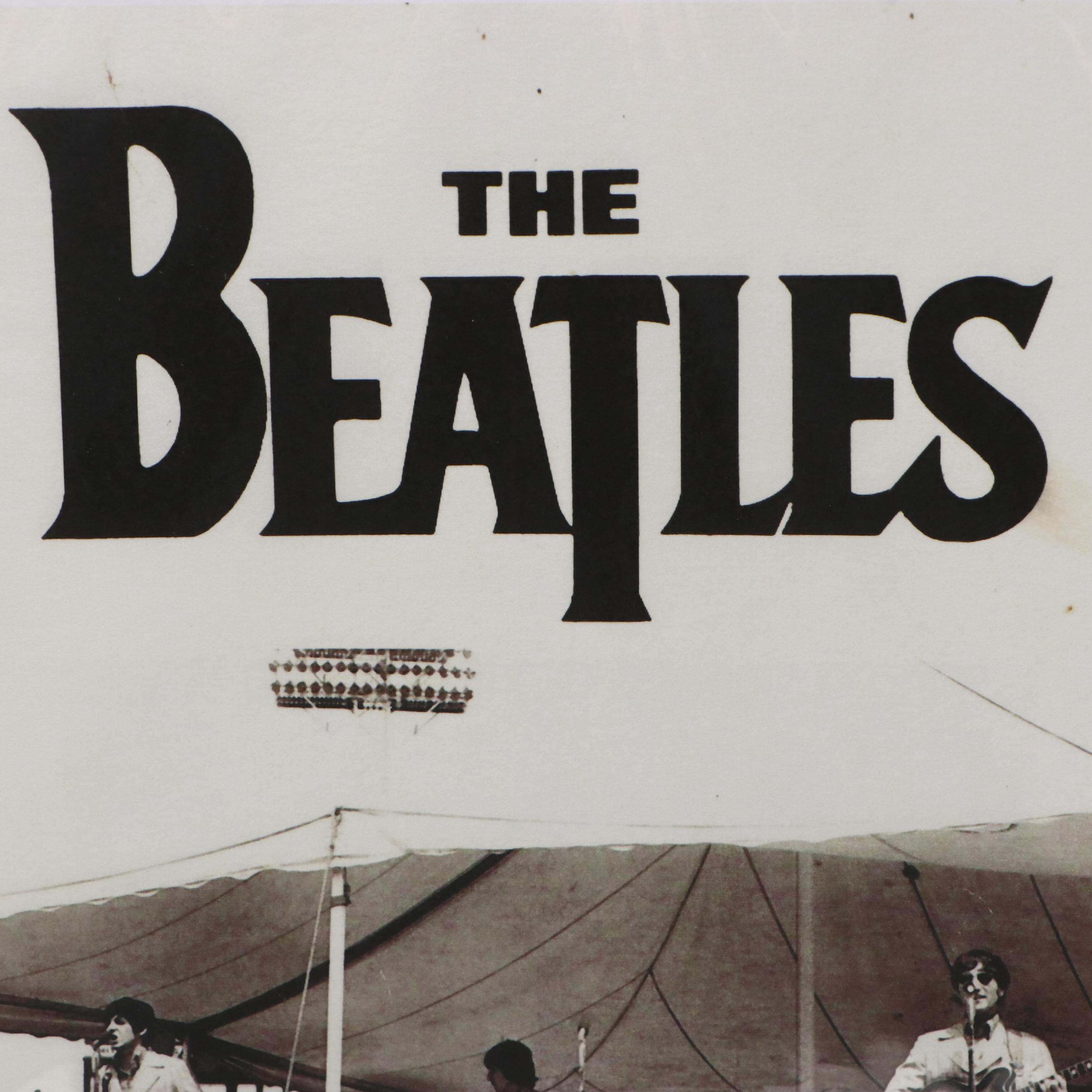 The Beatles Crosley Field Cincinnati Concert Reproduction Posters