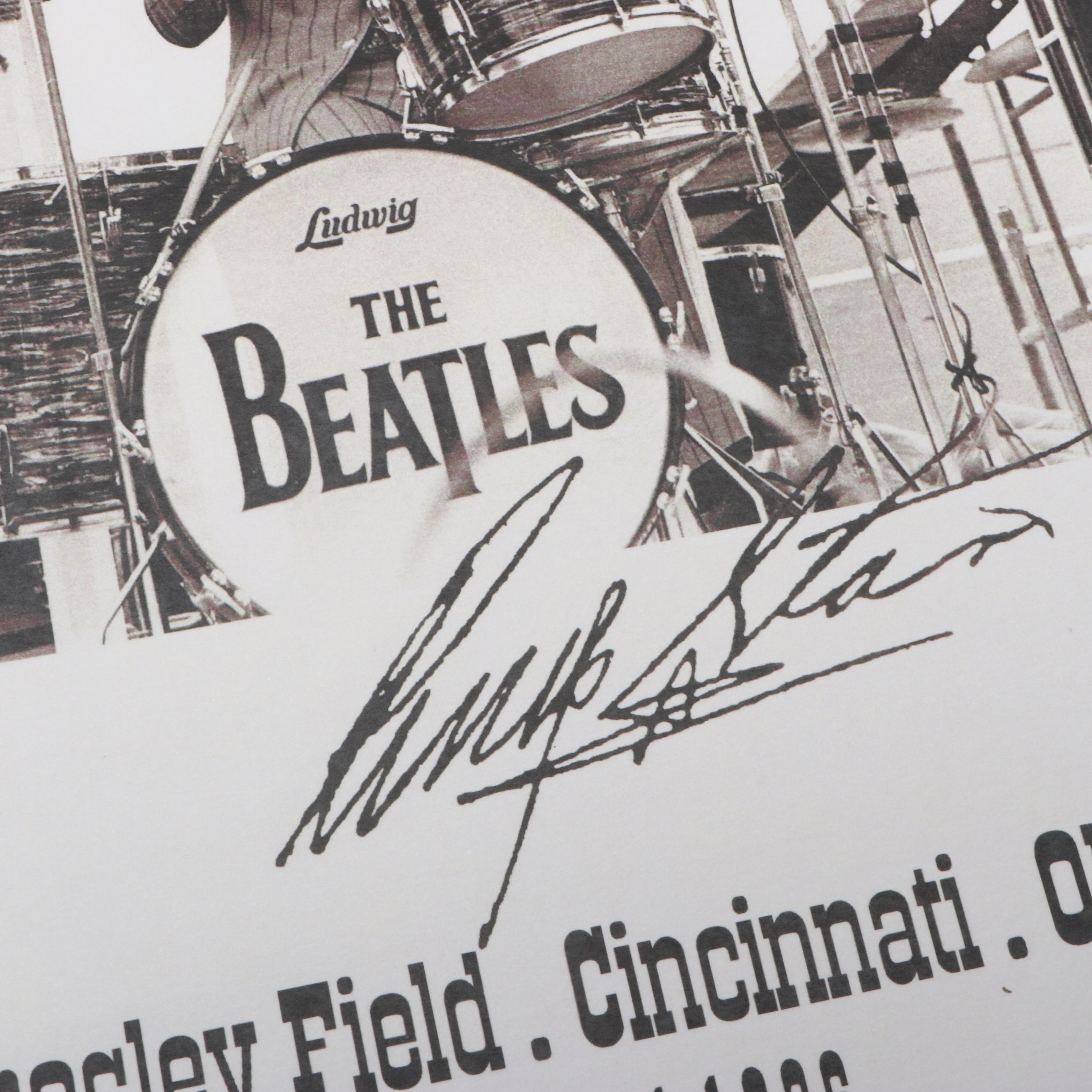 The Beatles Crosley Field Cincinnati Concert Reproduction Posters