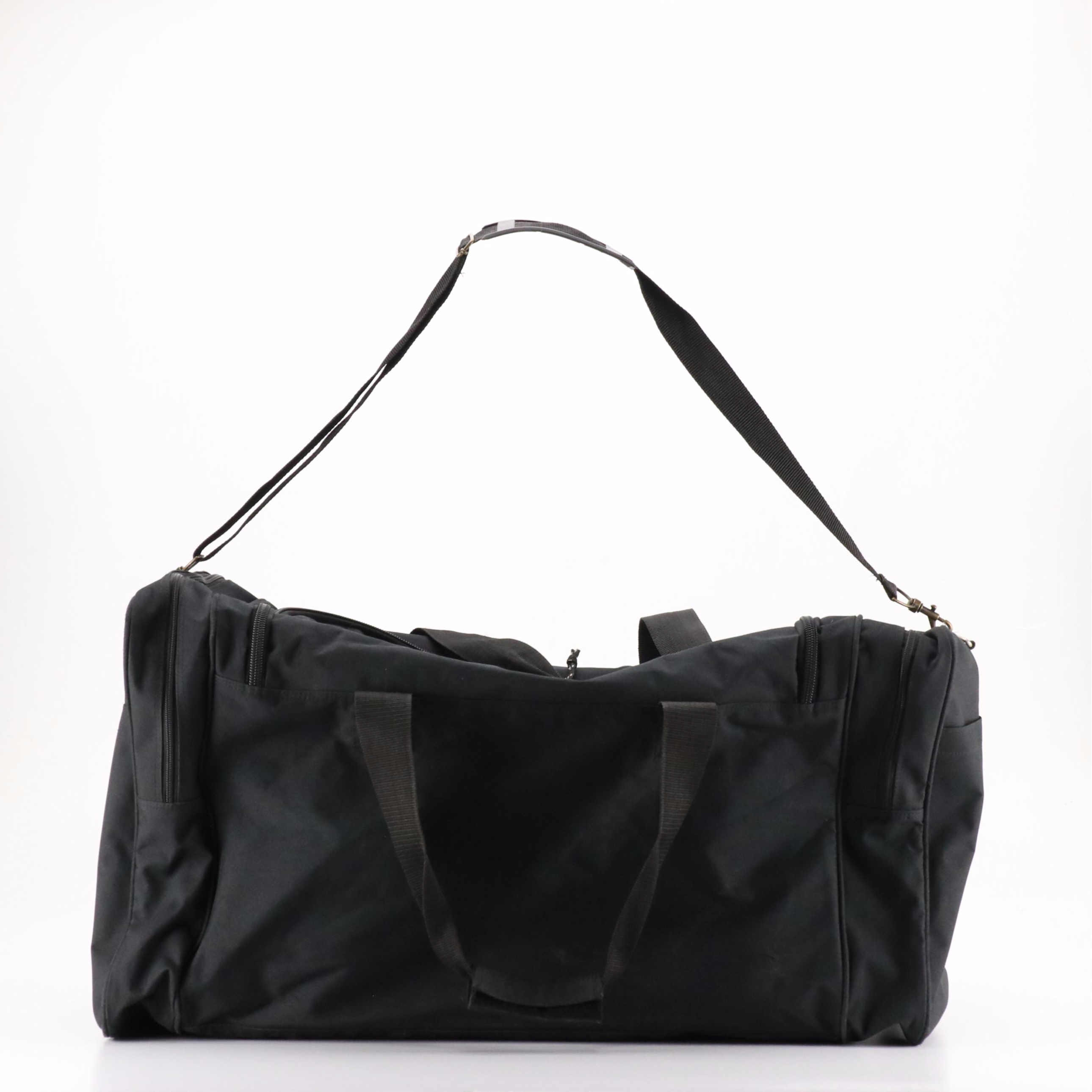 The North Face Backpack, Pine Creek Extra Large Black Nylon Duffel Bag