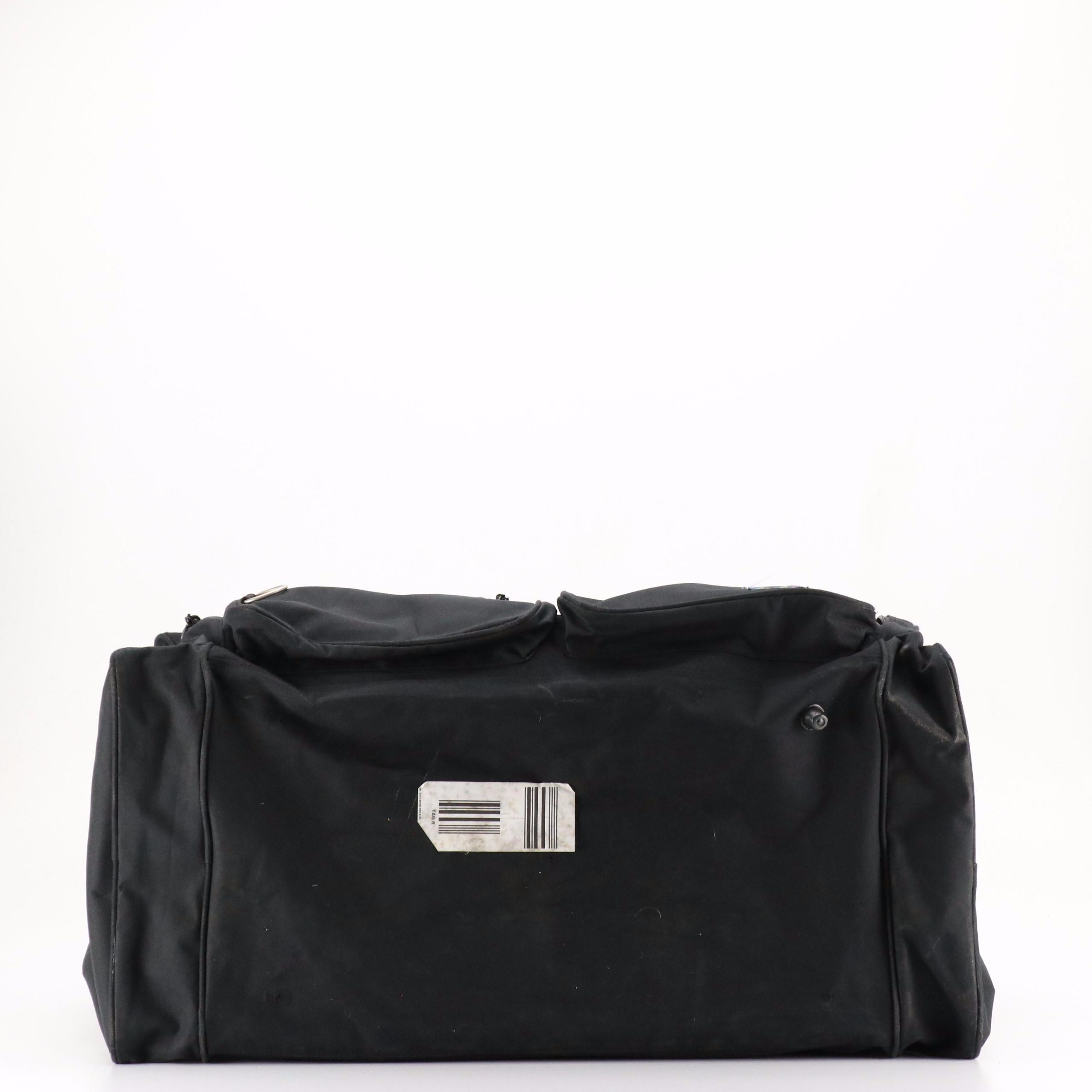 The North Face Backpack, Pine Creek Extra Large Black Nylon Duffel Bag