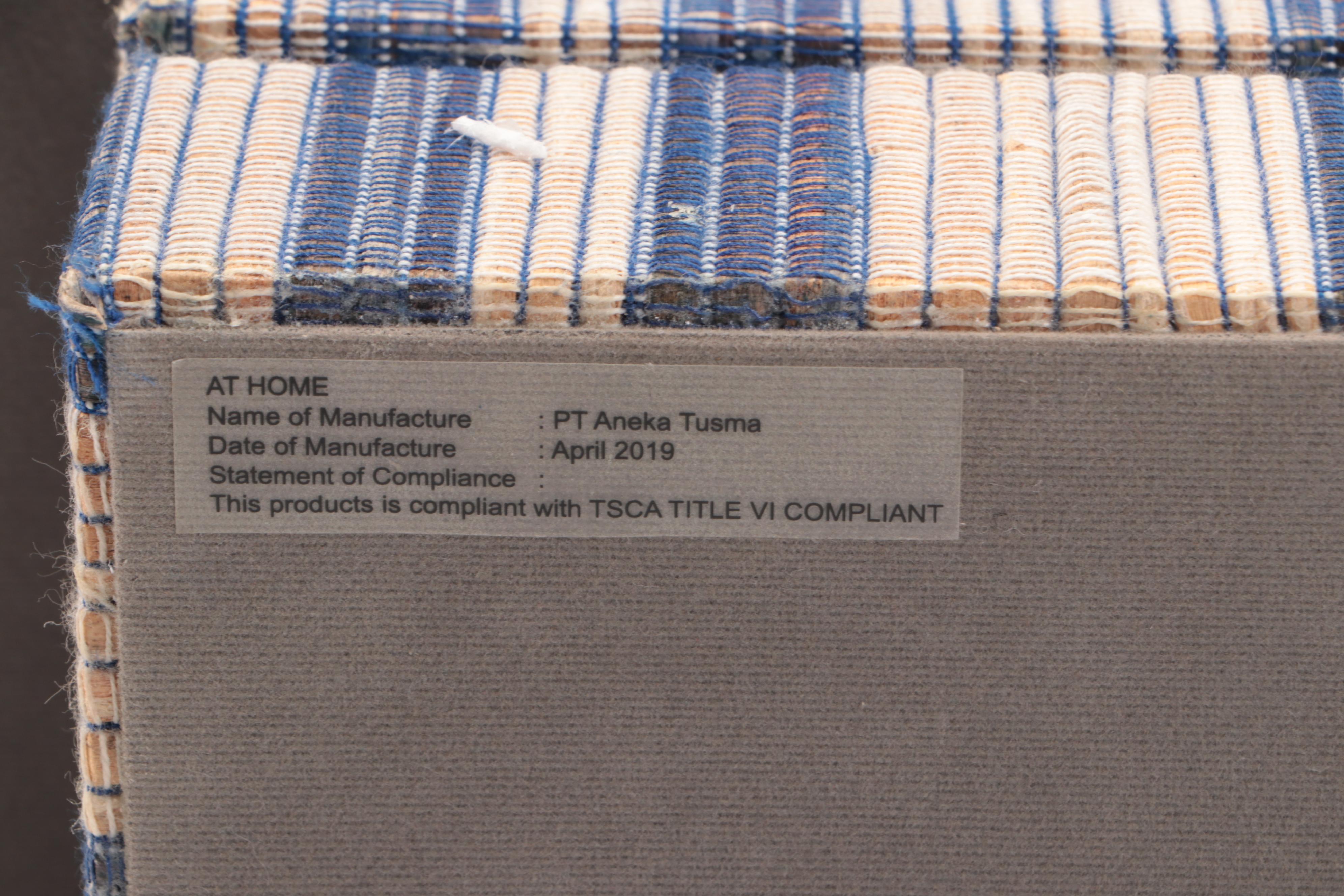 Andrea by Sadek Fishnet Porcelain Bunnies with More Blue and White Home Décor