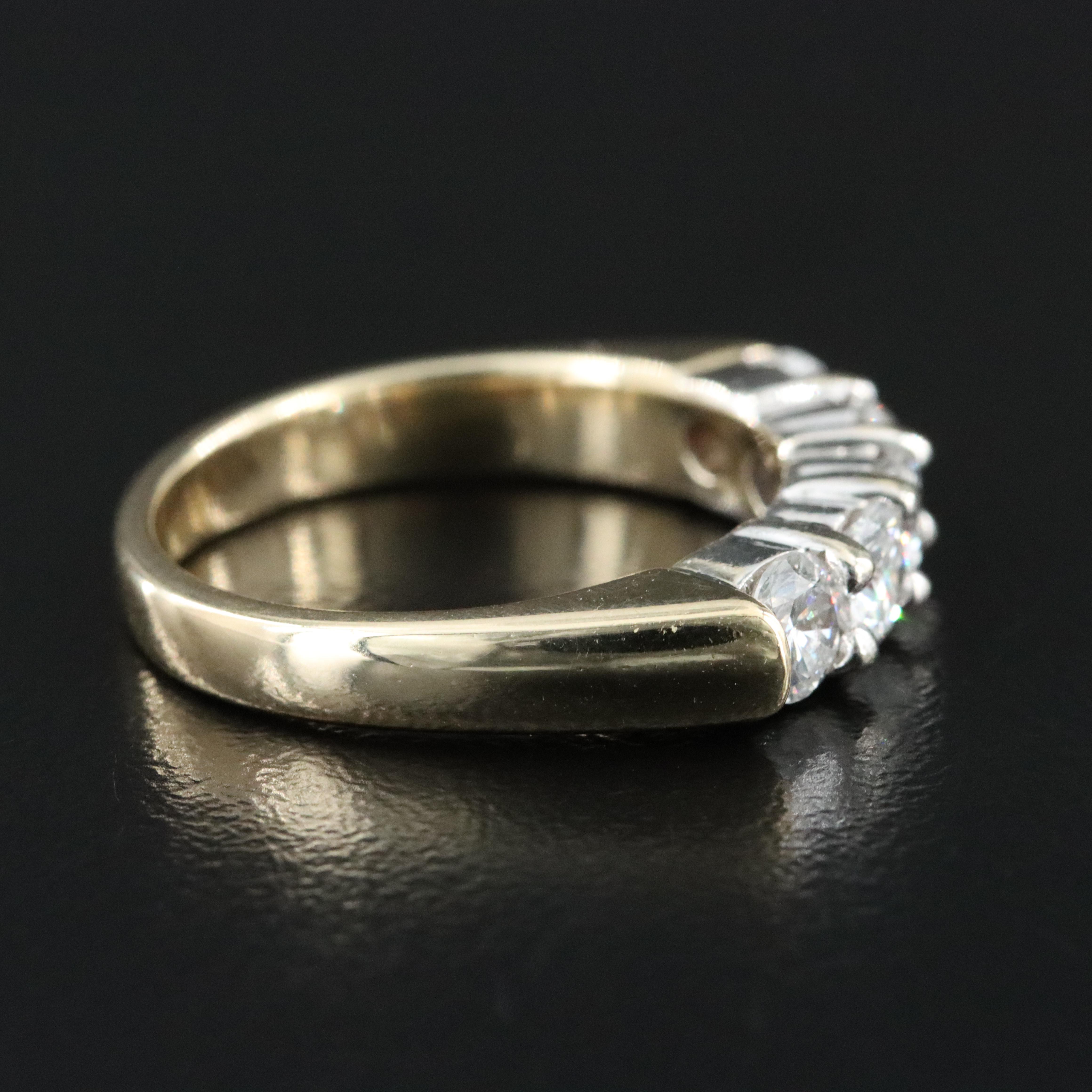 14K 1.23 CTW Diamond Band