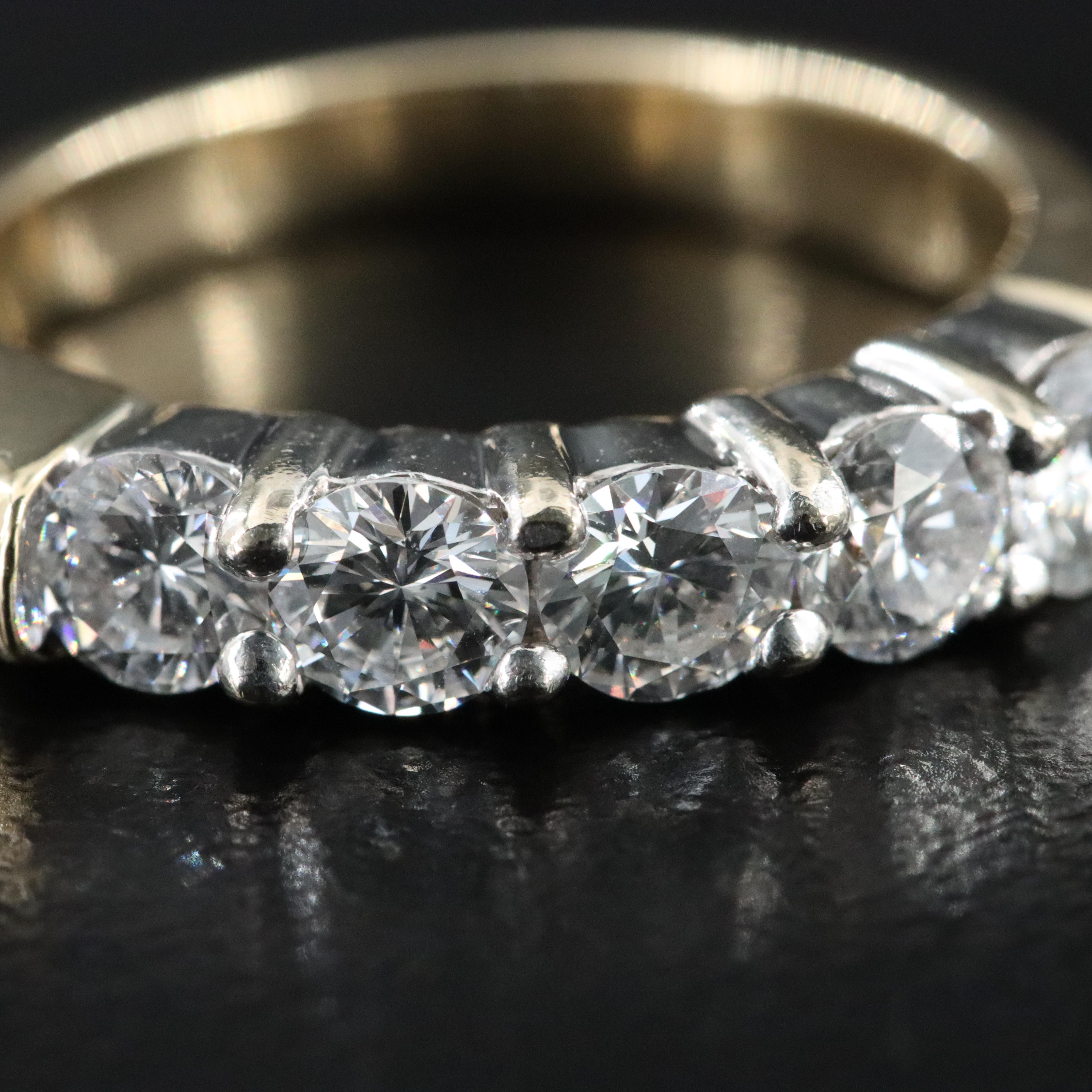 14K 1.23 CTW Diamond Band