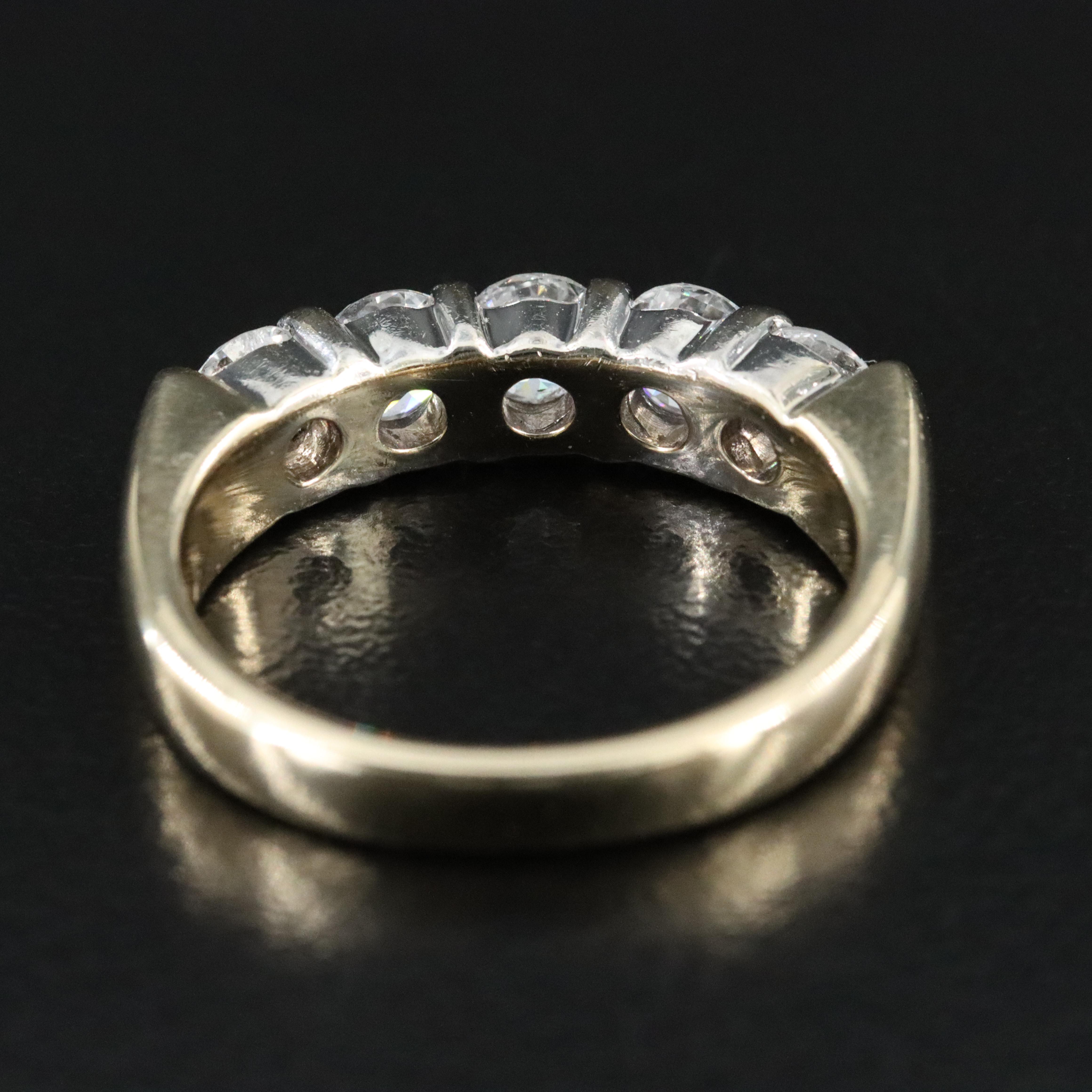 14K 1.23 CTW Diamond Band
