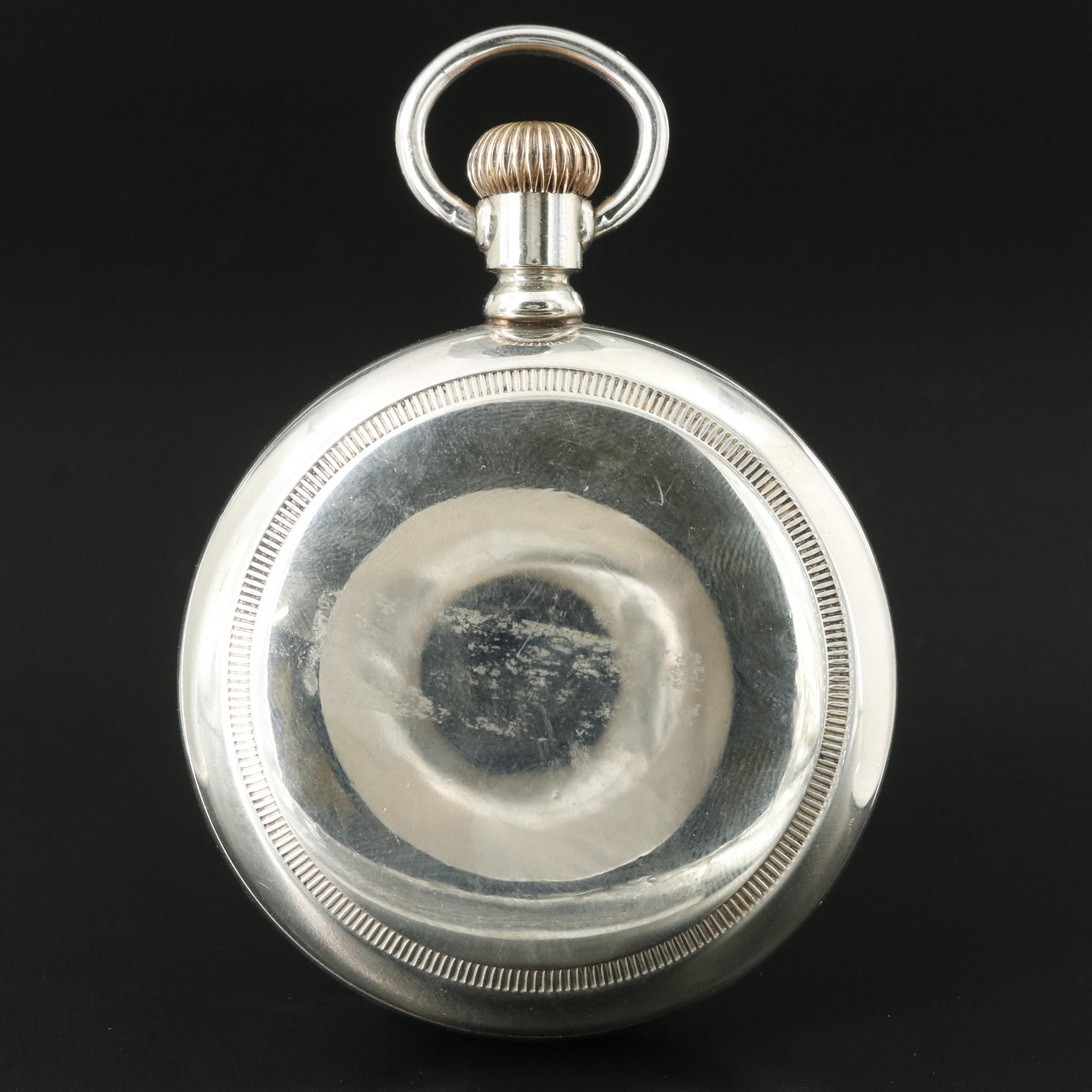 1900 Rockford Watch Co. Railroad Grade Silverode Pocket Watch