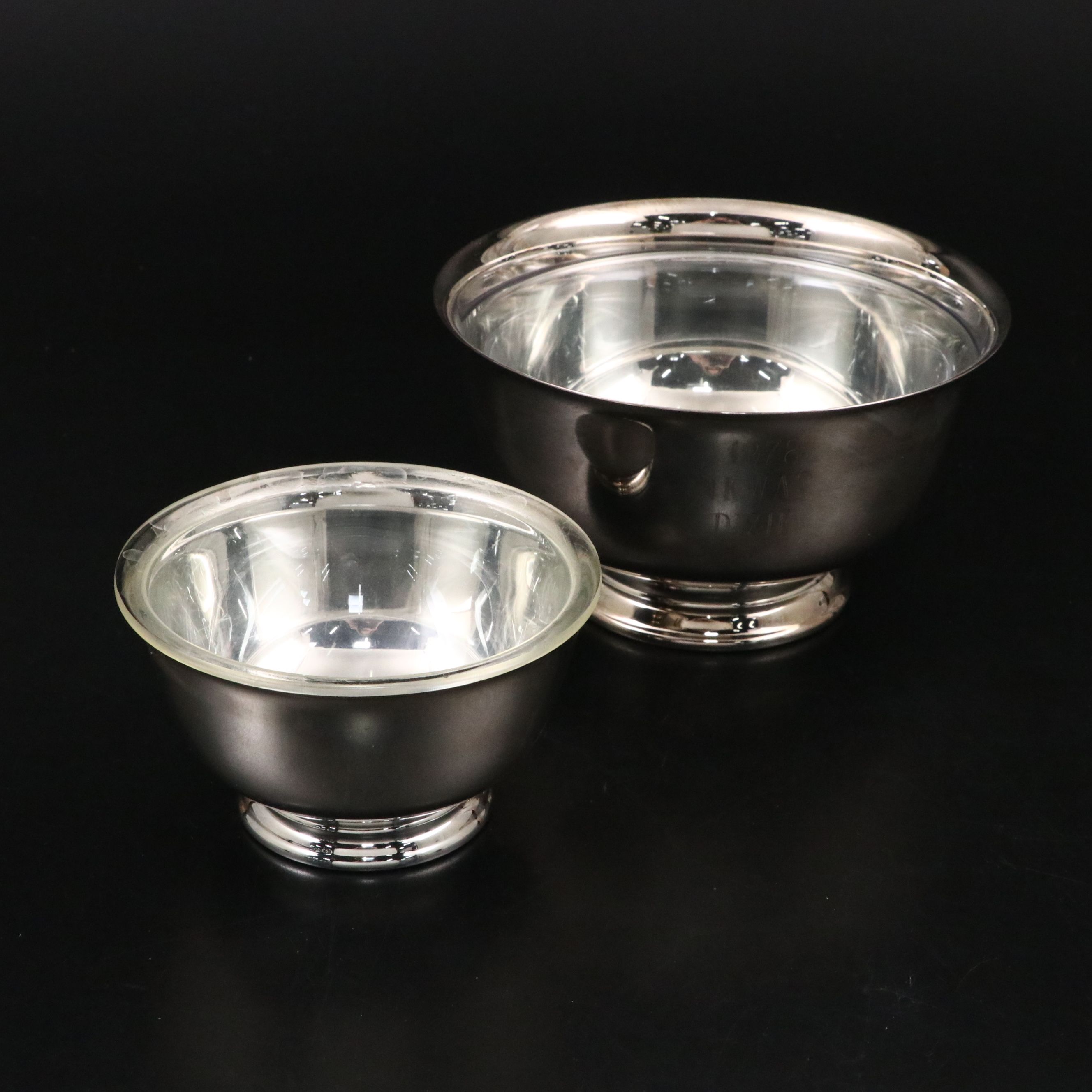 International Sterling Lid Jar, Paul Revere Bowls and More Serveware