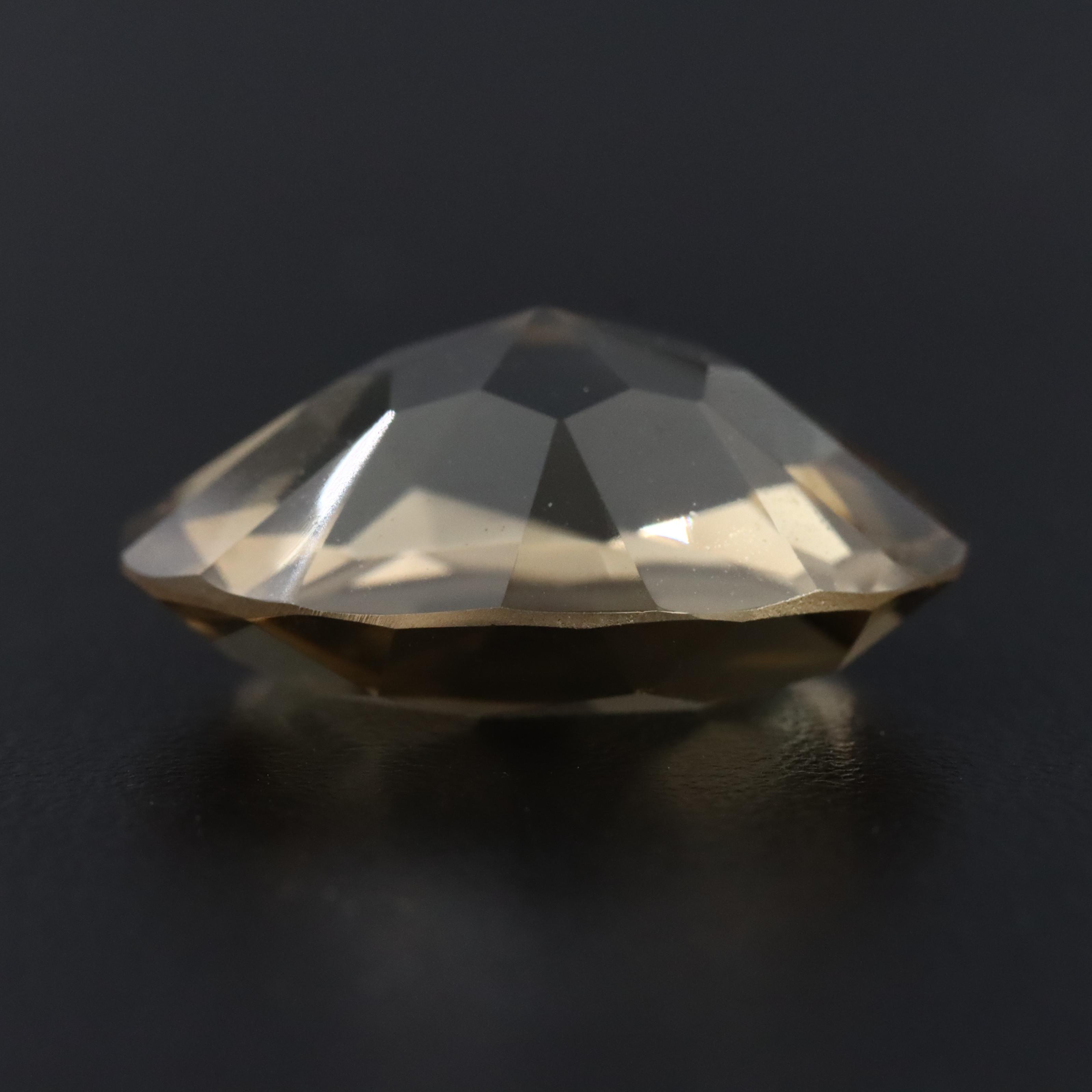 Loose 19.80 CT Smoky Quartz