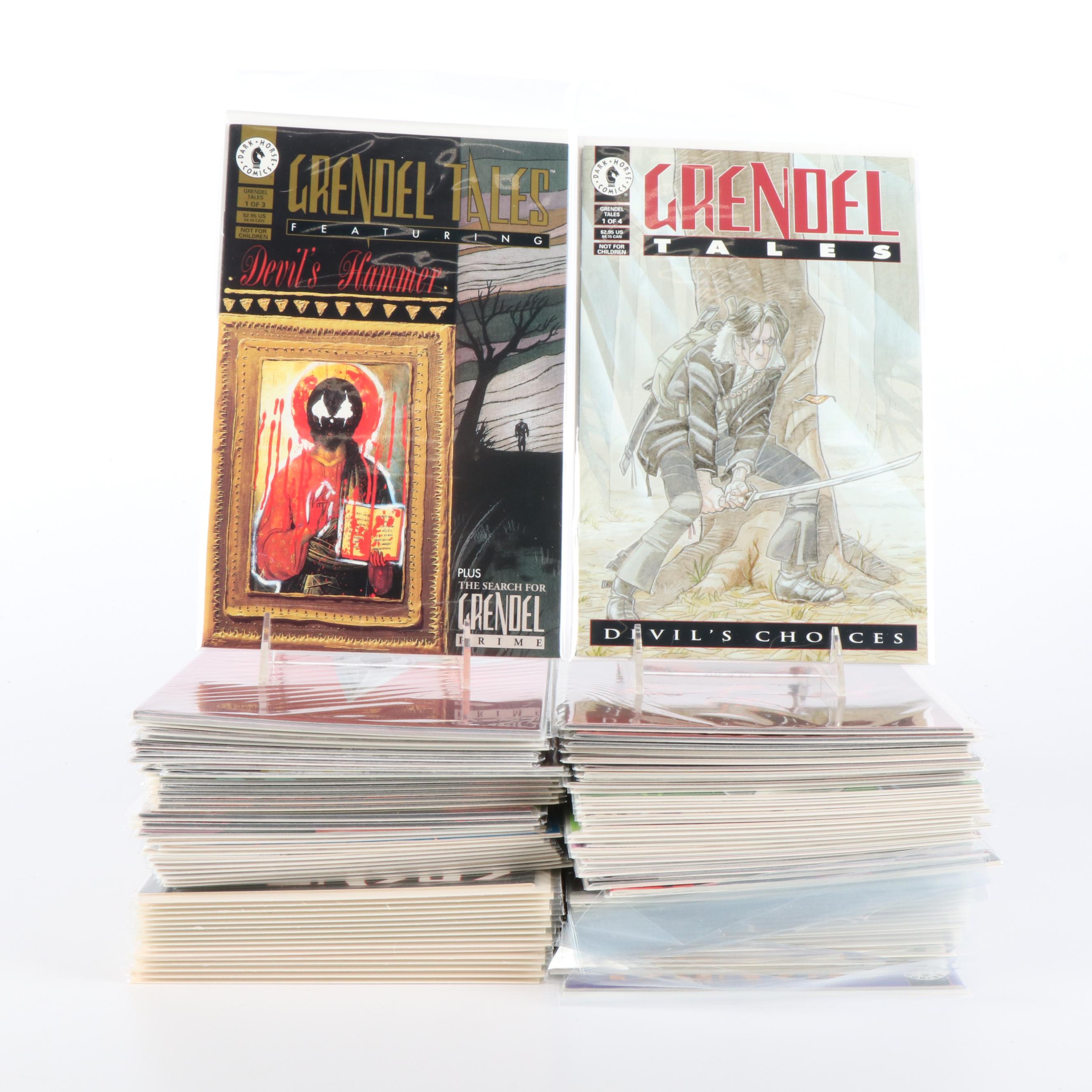 150+ Modern Age "Grendel" and "Grendel Tales" Comic Books