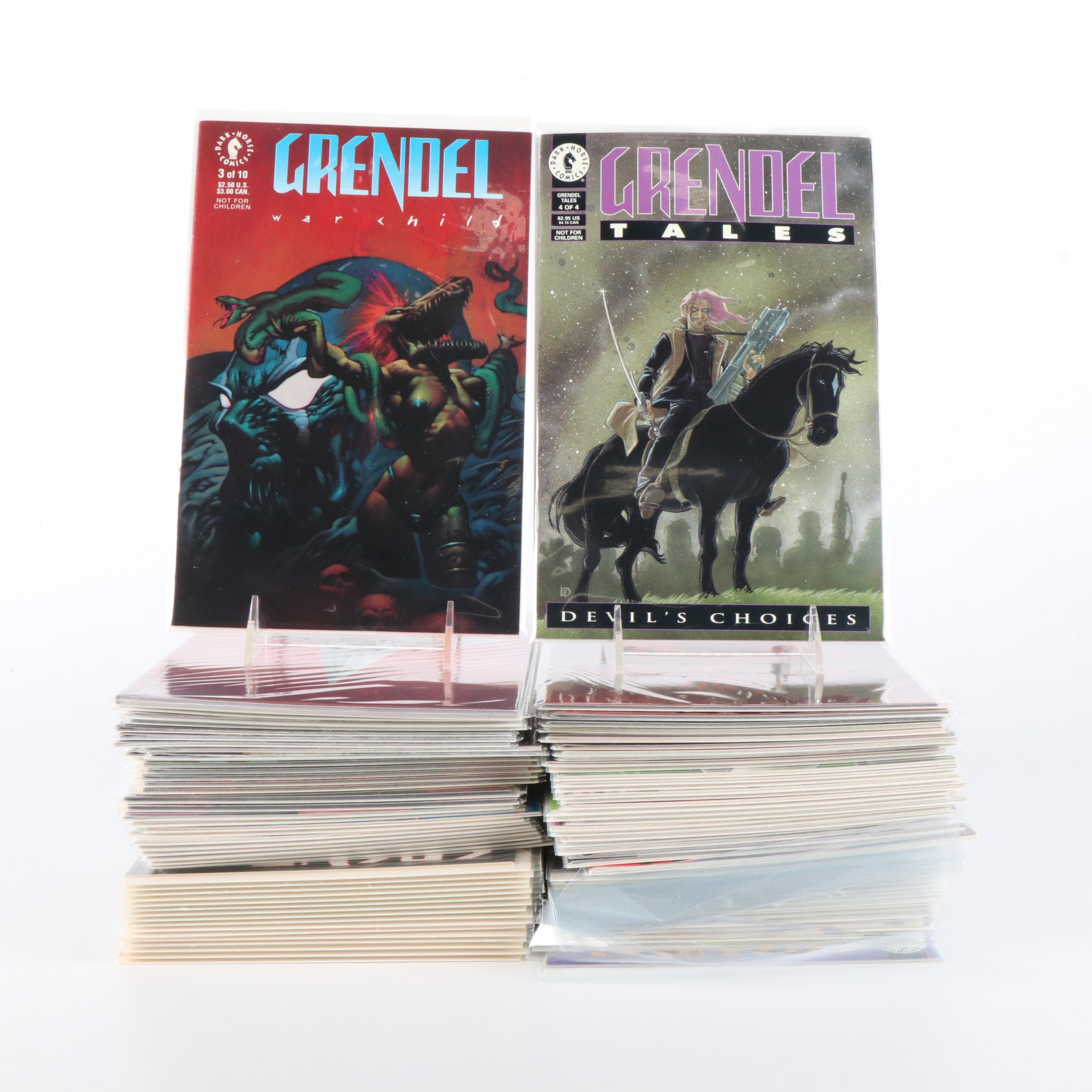 150+ Modern Age "Grendel" and "Grendel Tales" Comic Books