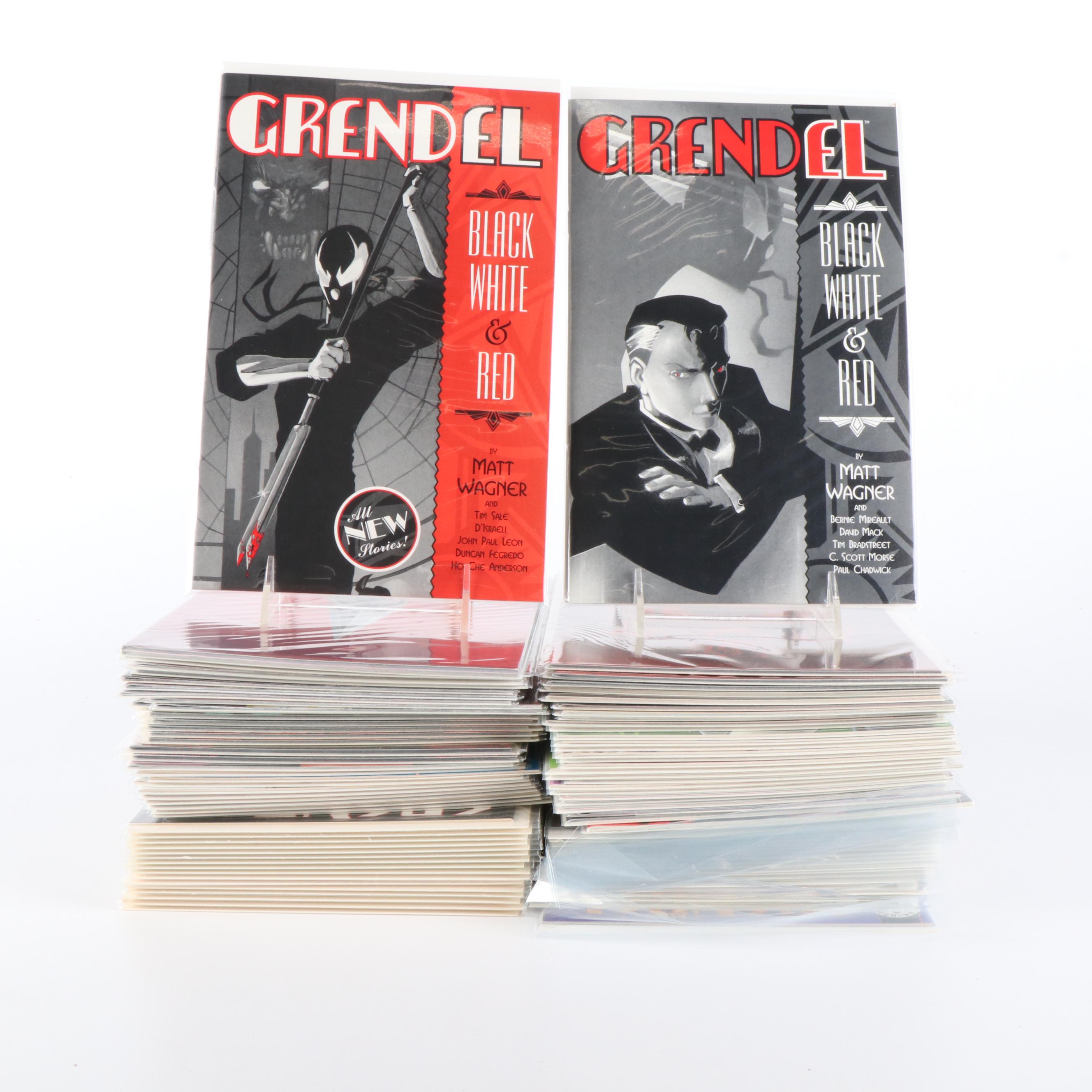 150+ Modern Age "Grendel" and "Grendel Tales" Comic Books