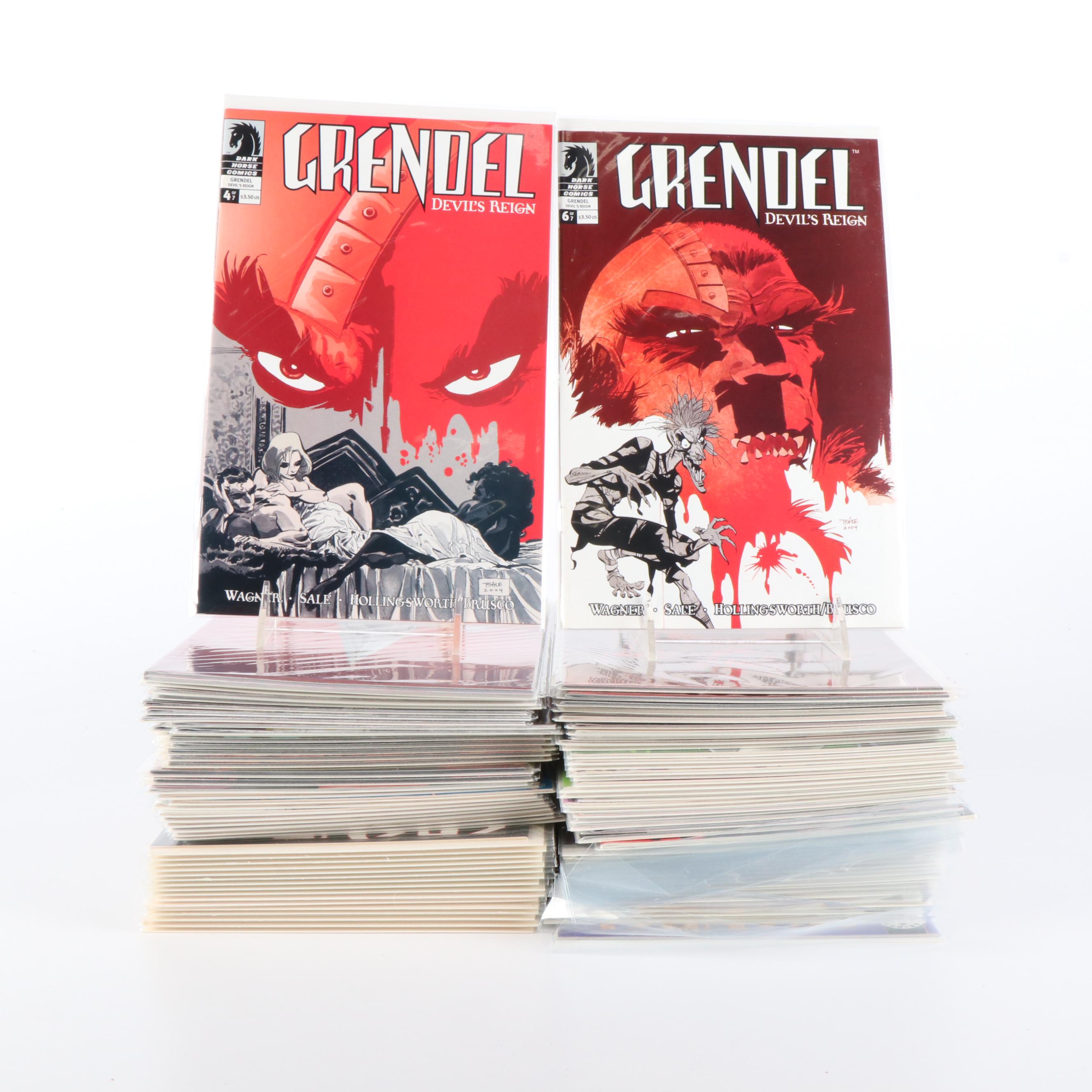 150+ Modern Age "Grendel" and "Grendel Tales" Comic Books