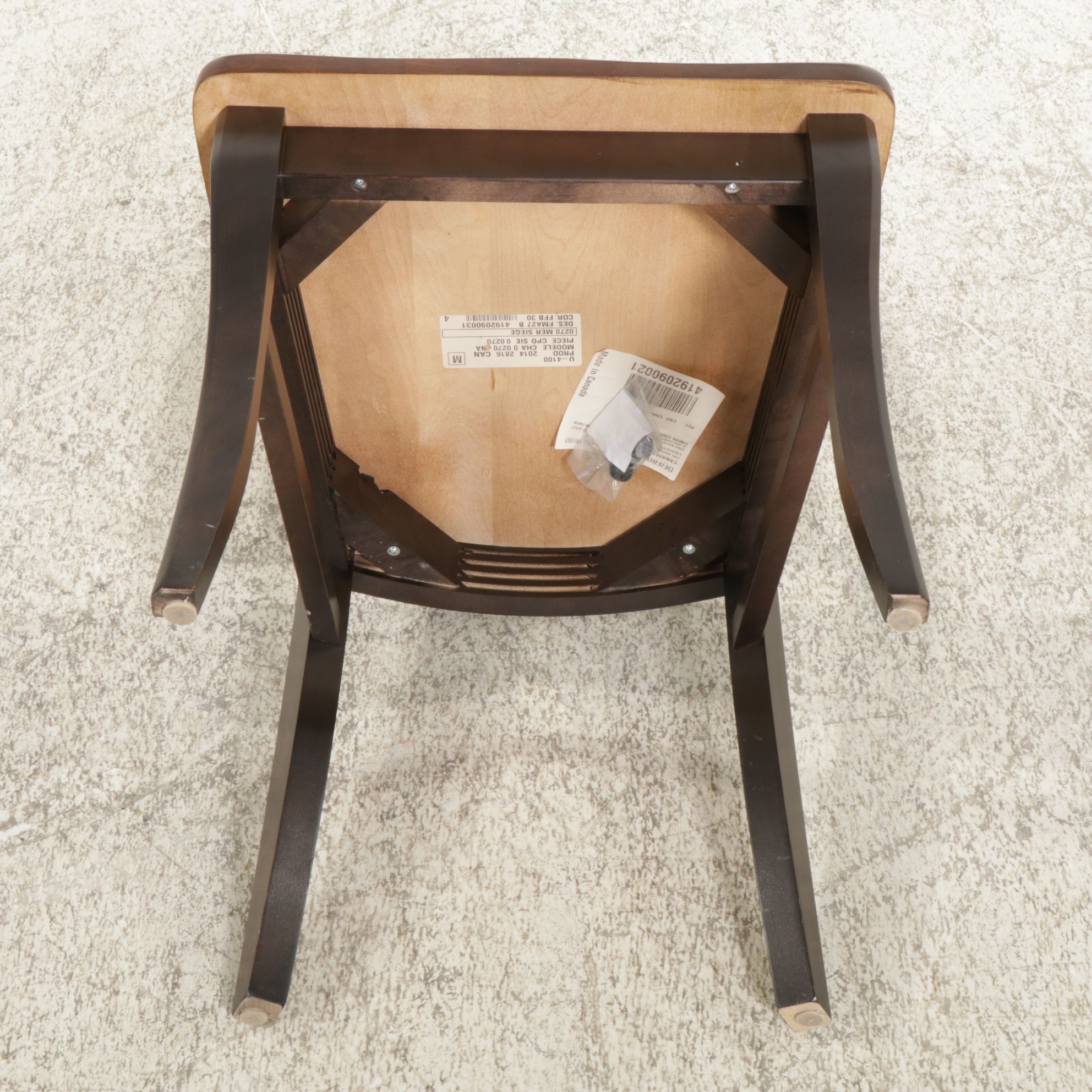 Canadel Maple Dining Table and Four Chairs