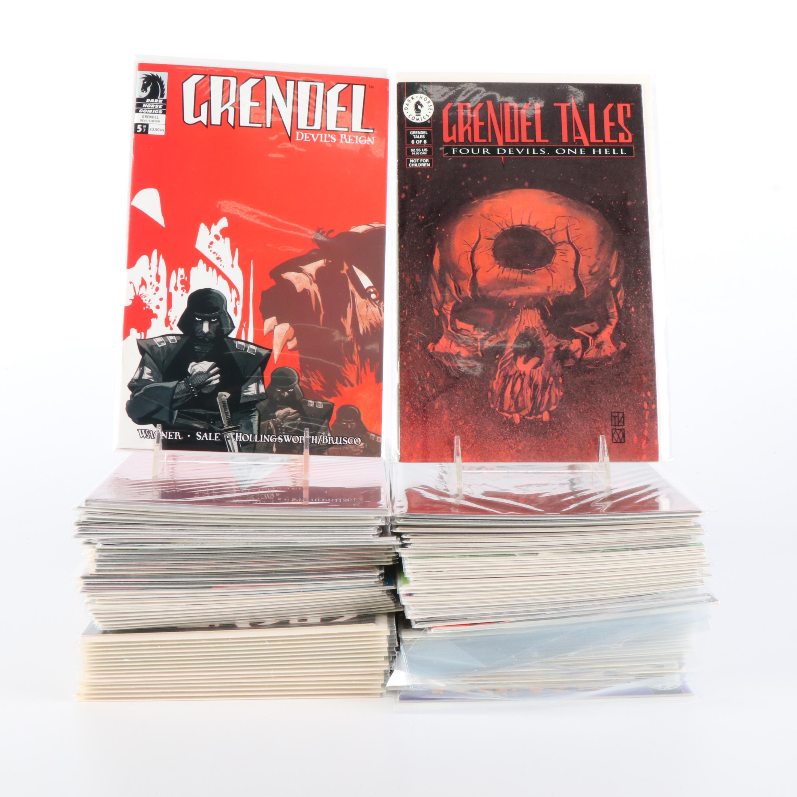 150+ Modern Age "Grendel" and "Grendel Tales" Comic Books