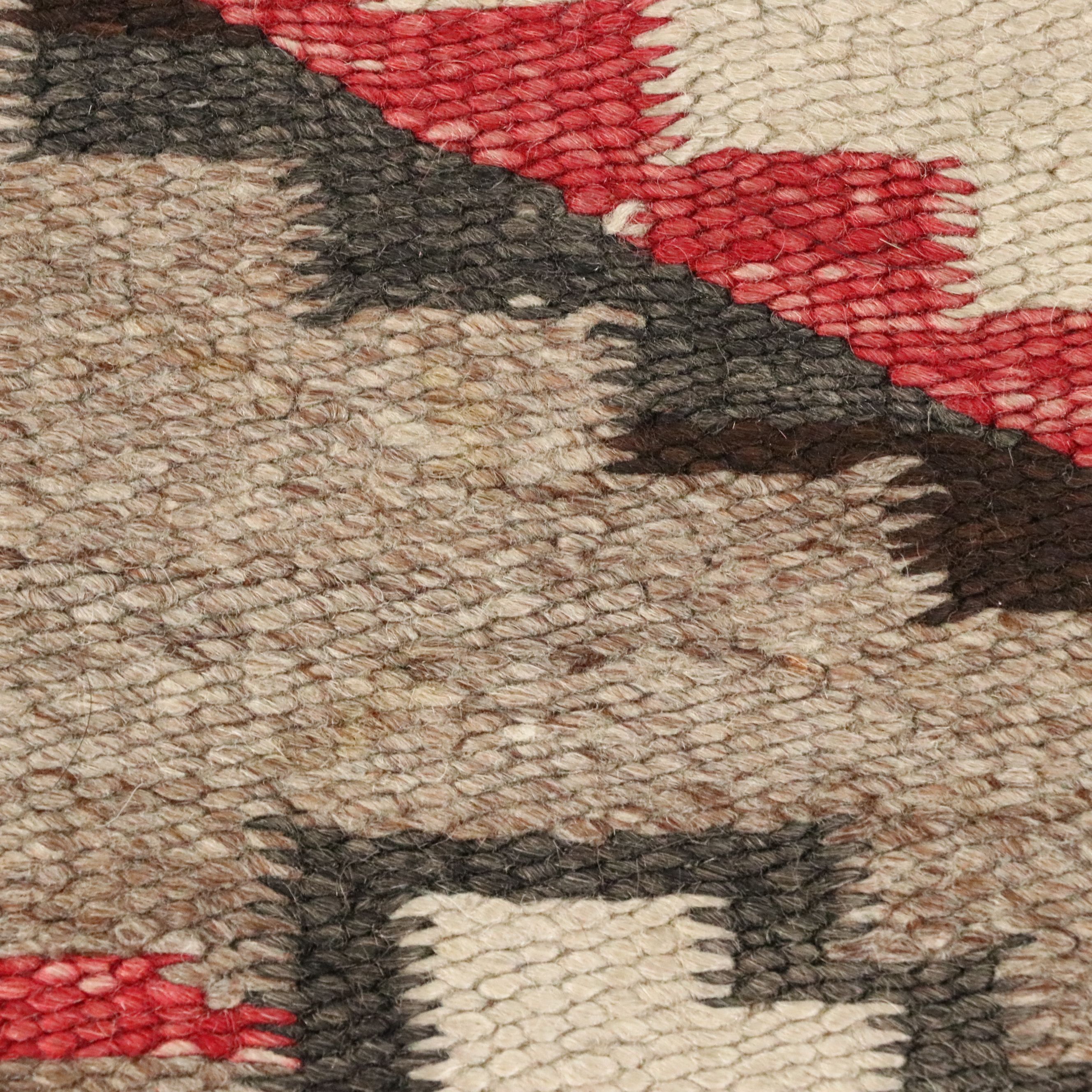 4'4 x 2'6 Navajo Handwoven Accent Rug