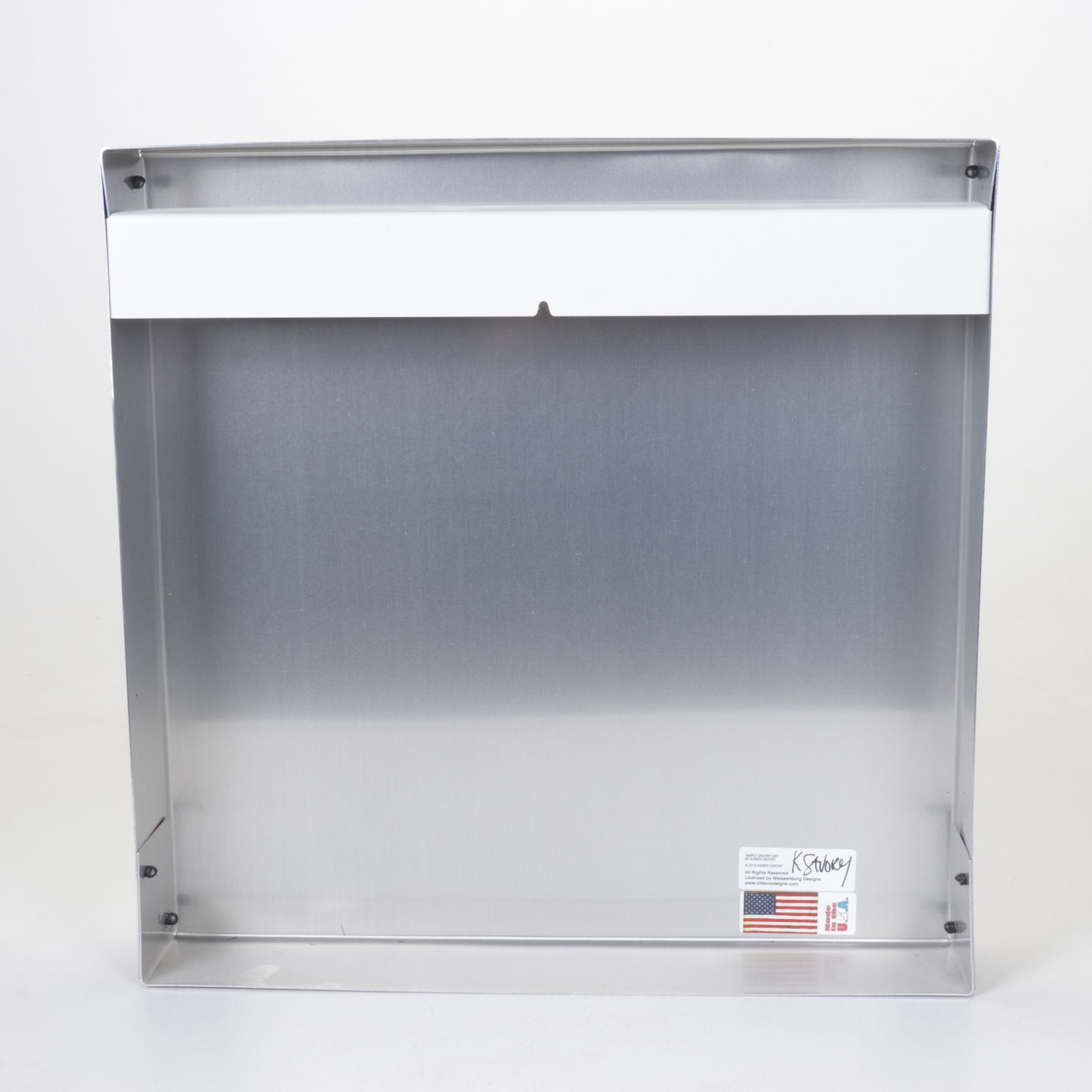 Giclée Metal Box Art After Karen Savory "Wild Beauty", 2018