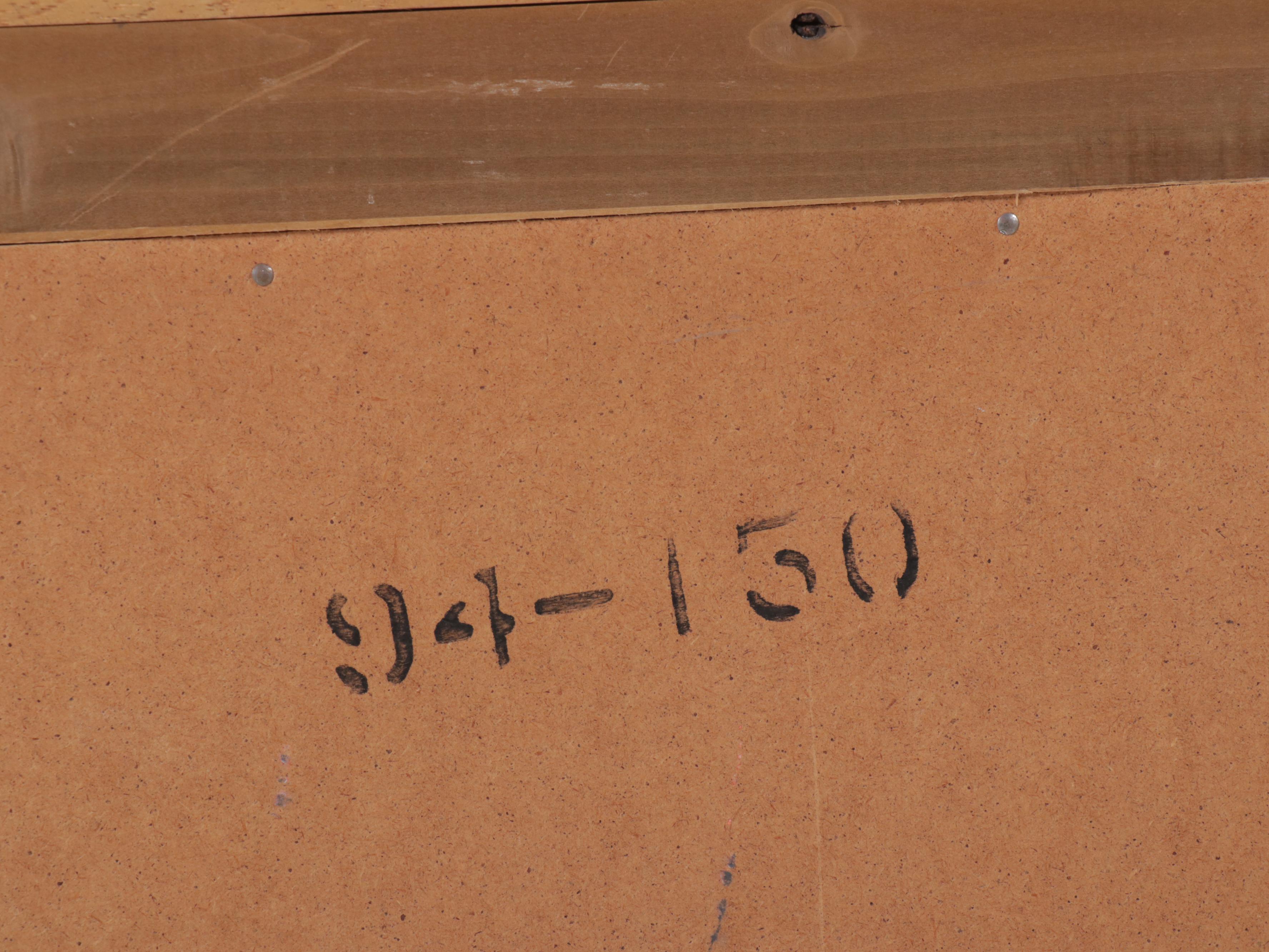 Burlington House Furniture Mediterranean Style Pecan Dresser, Mid to Late 20th C