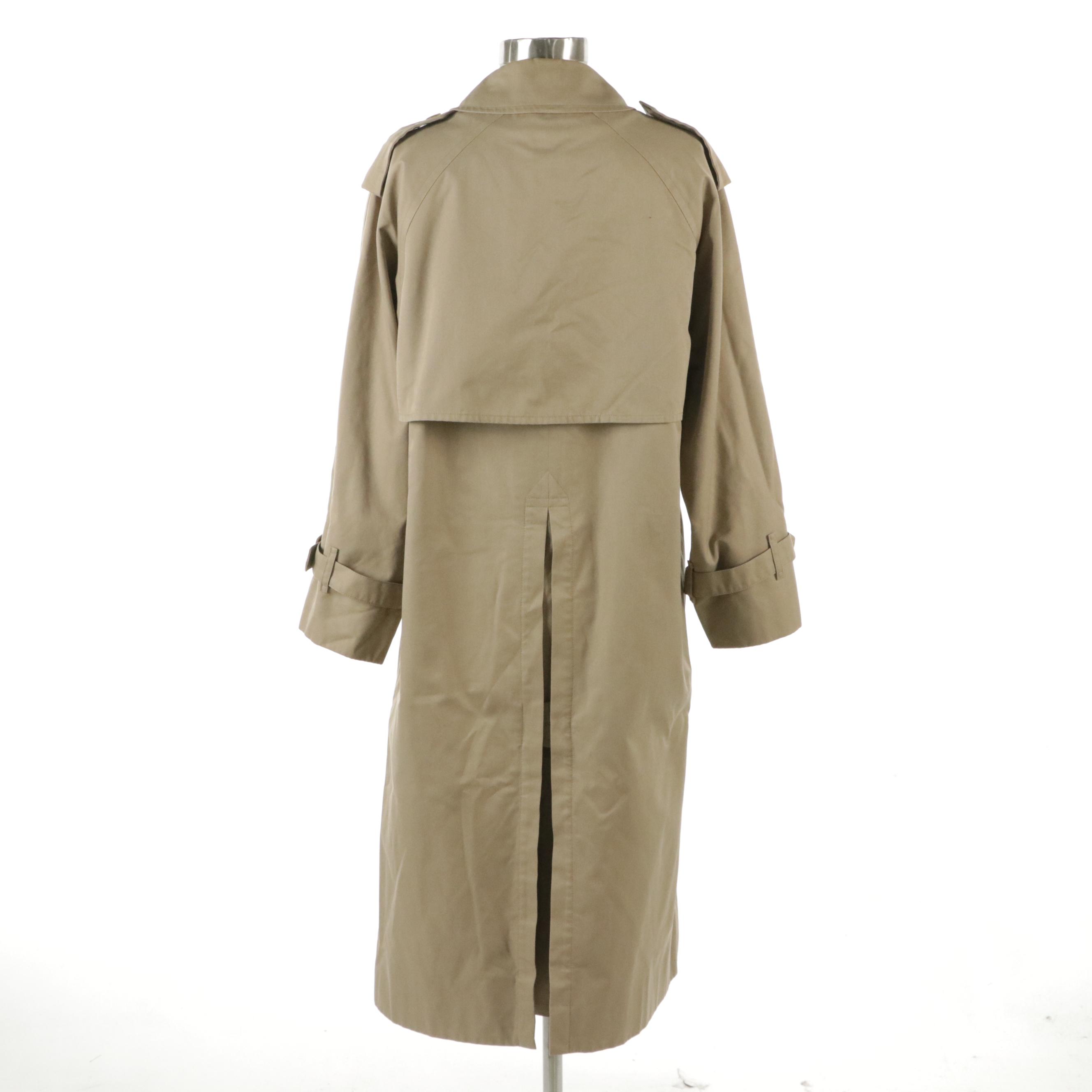 Burberrys of London Cotton Gabardine Double-Breasted Trench Coat