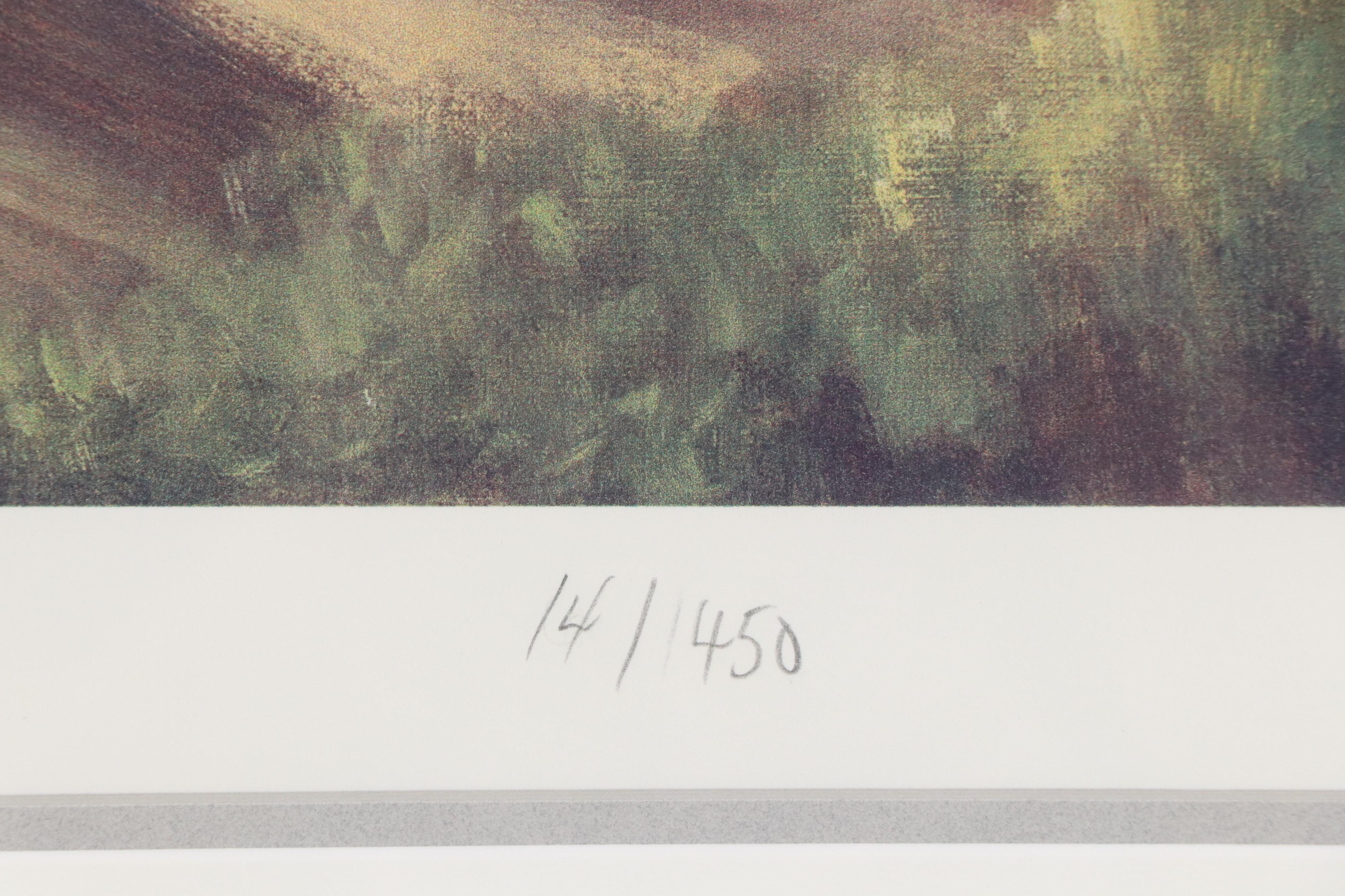 Greenberg Landscape Giclée "The Light," 21st Century