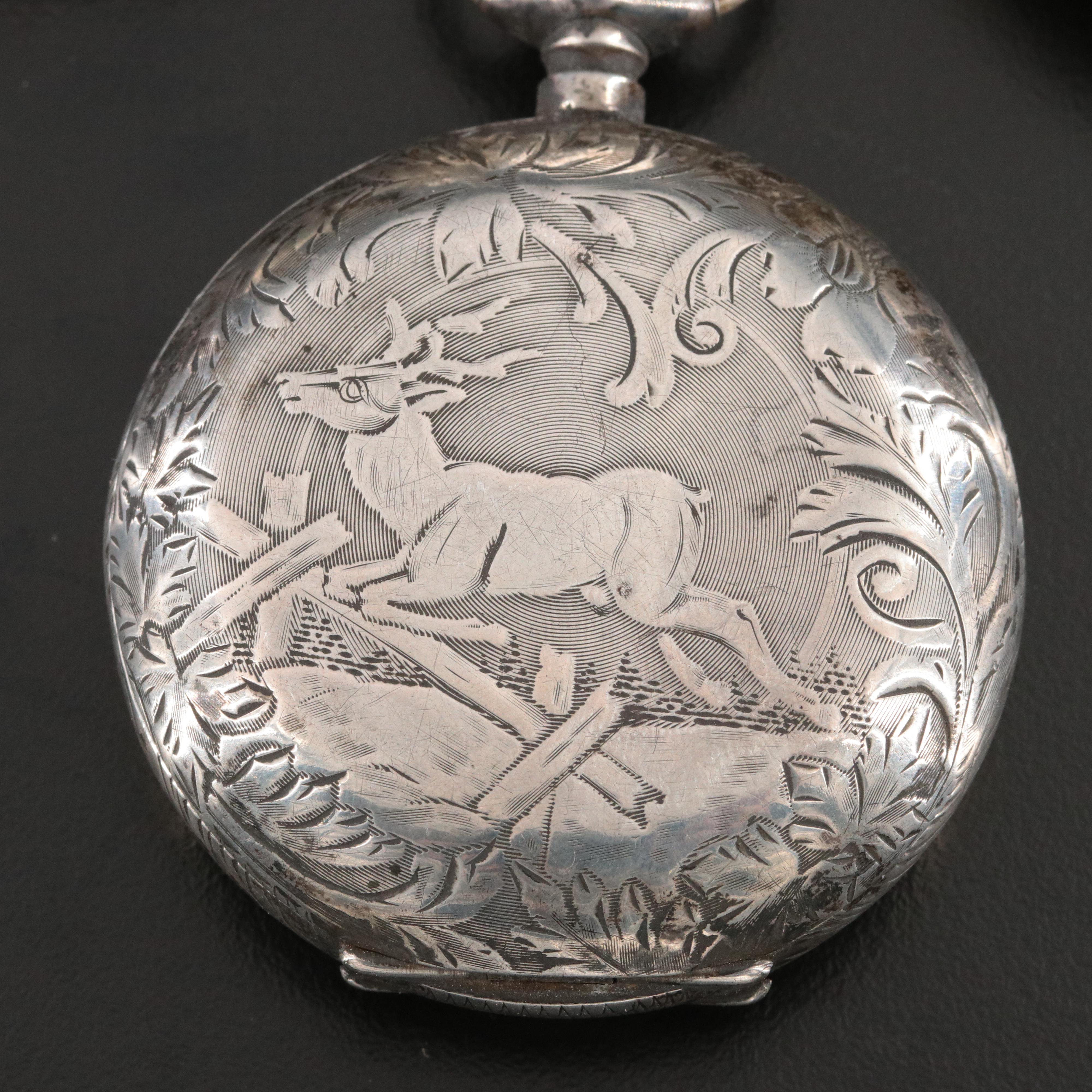 Pocket Watches for Parts Featuring New York Standard and Waltham