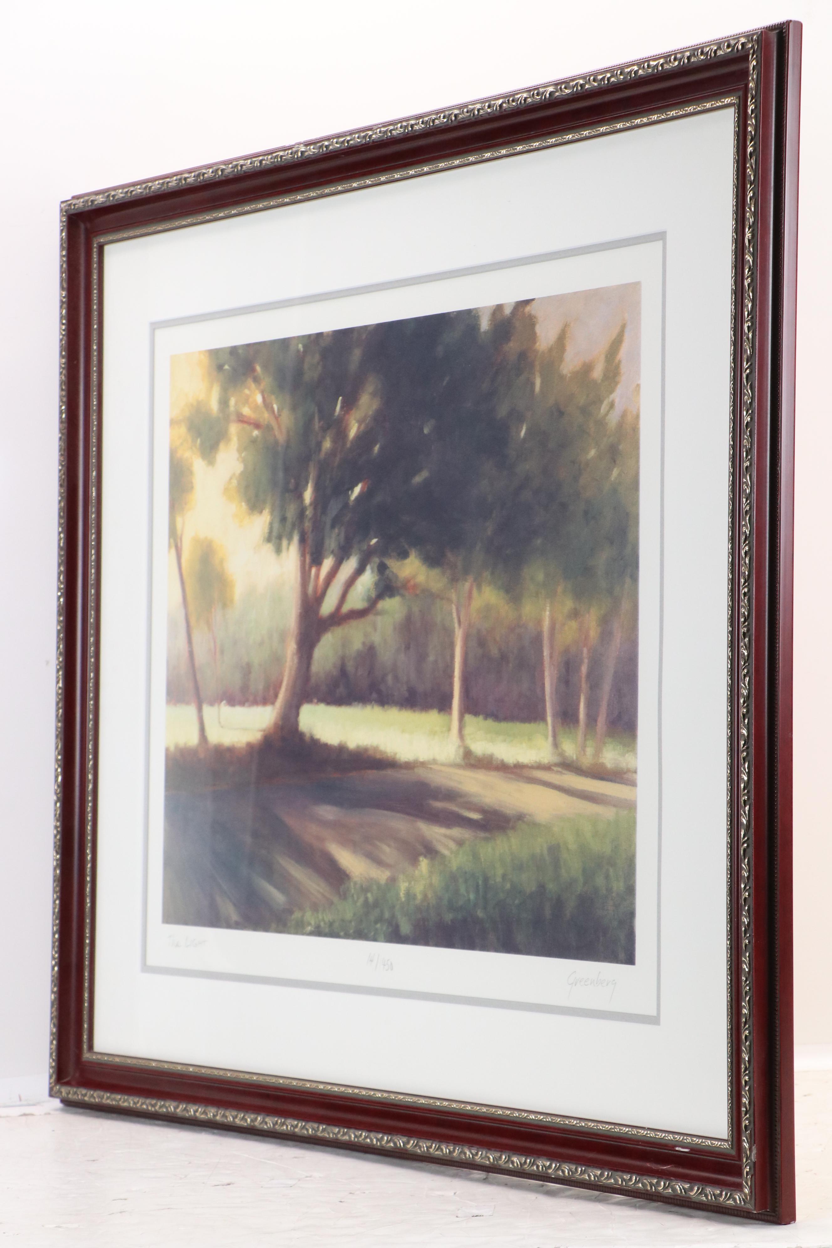 Greenberg Landscape Giclée "The Light," 21st Century