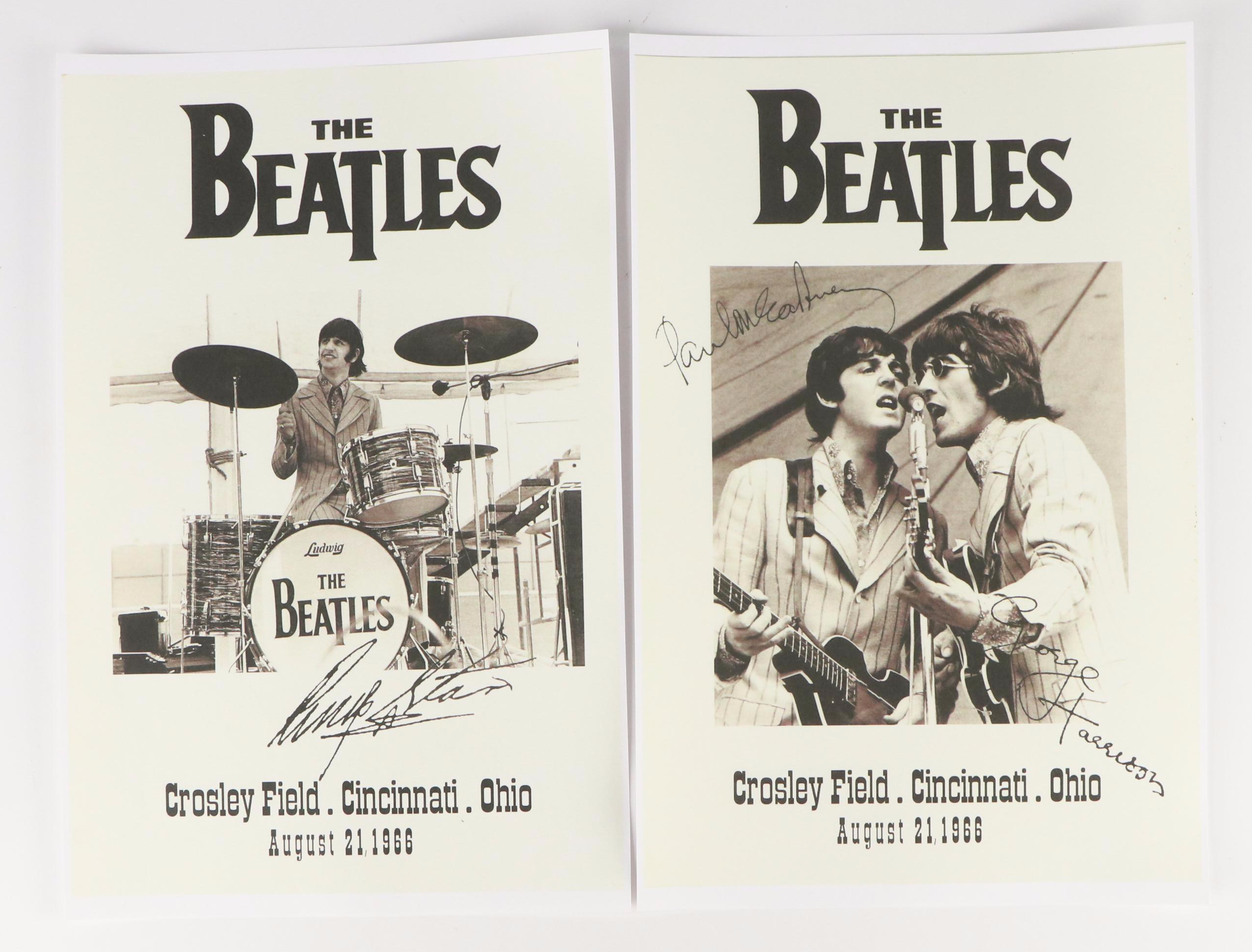 The Beatles Crosley Field Cincinnati Concert Reproduction Posters