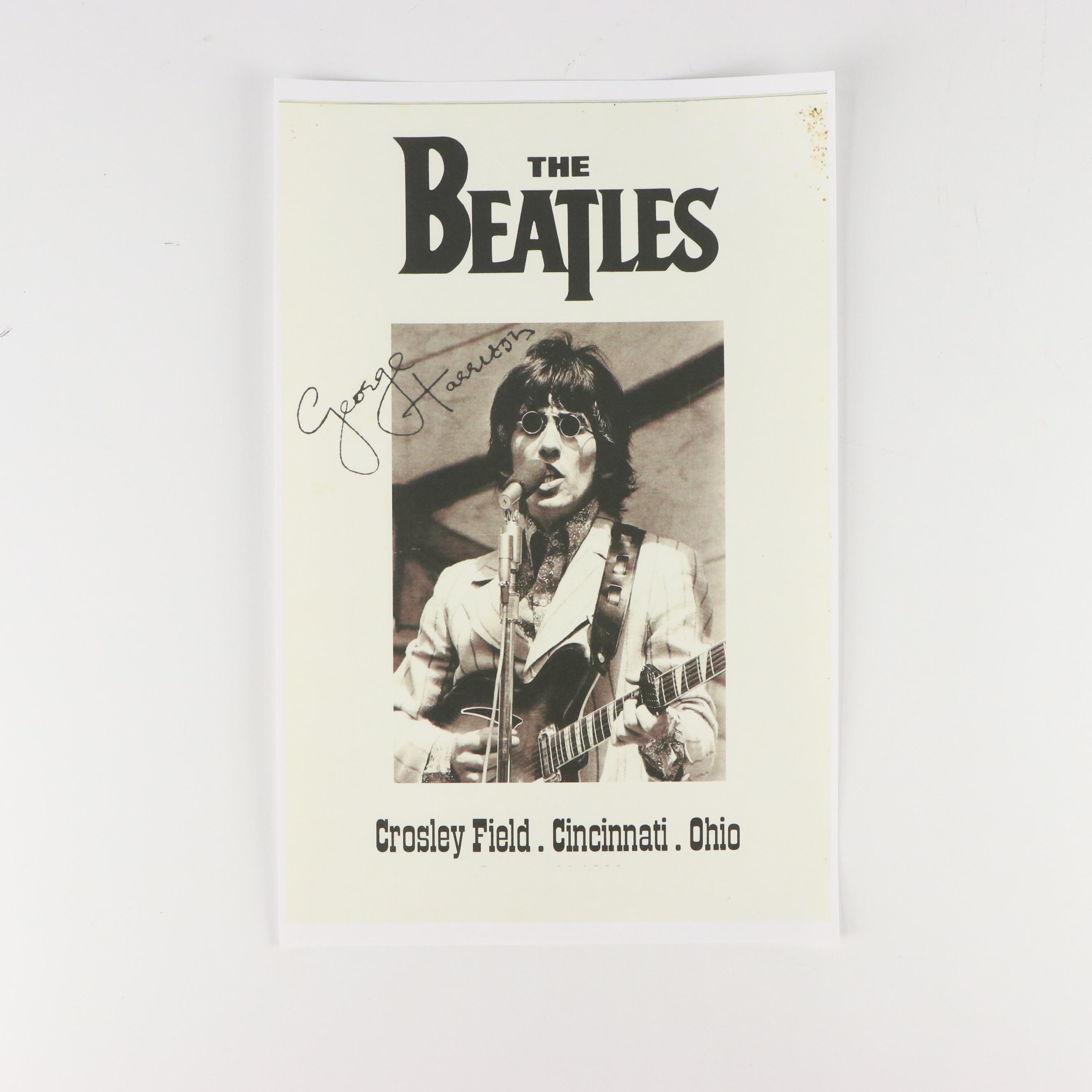 The Beatles Crosley Field Cincinnati Concert Reproduction Posters