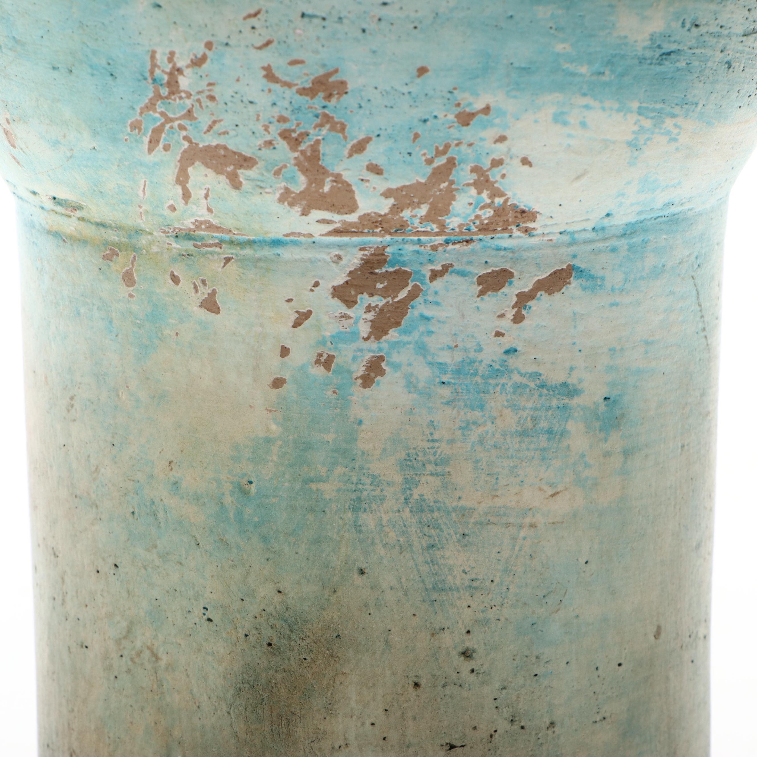 Art Pottery Ceramic Vase and Mexican Ceramic Thunderbird Trivet