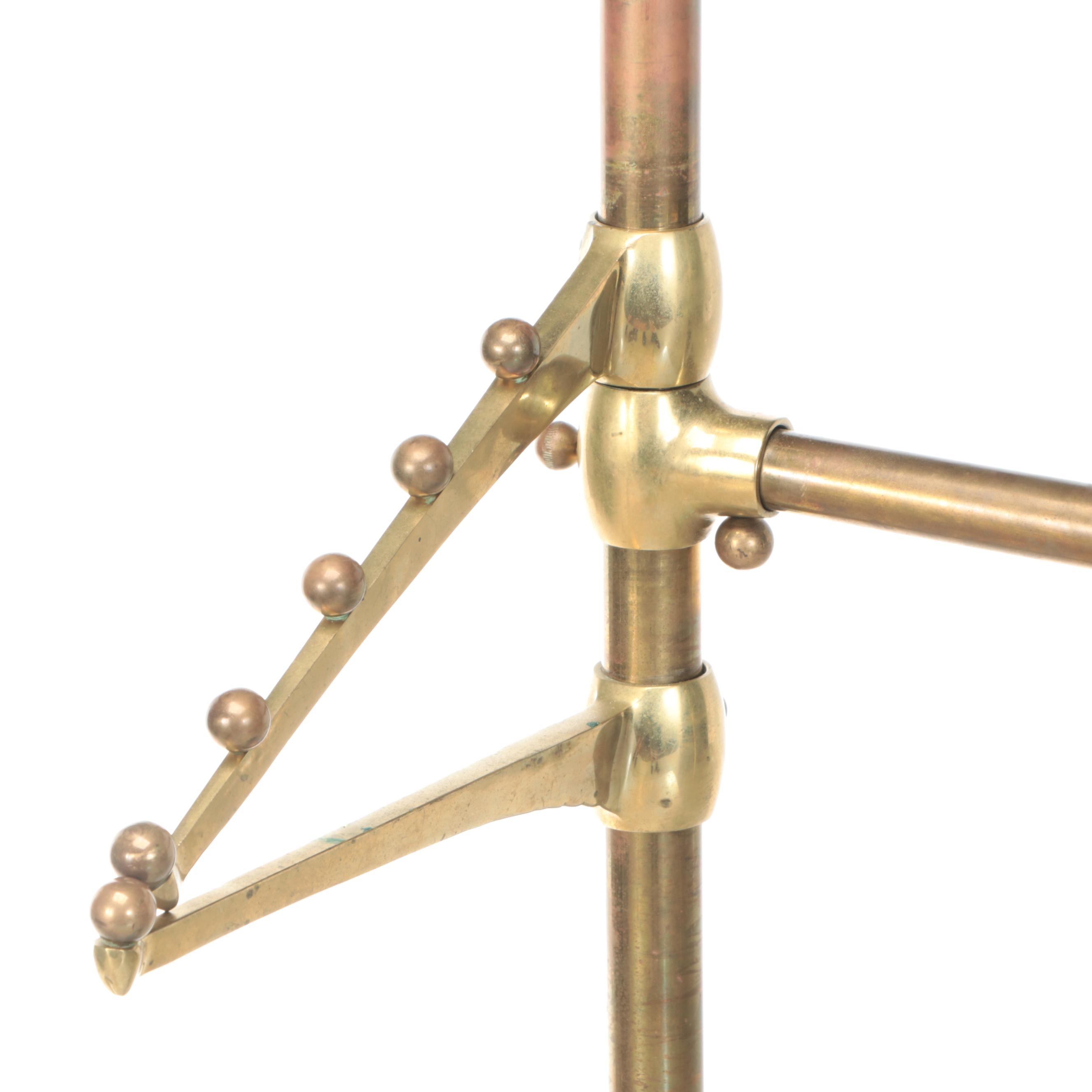 Victorian Brass Clothing Rack