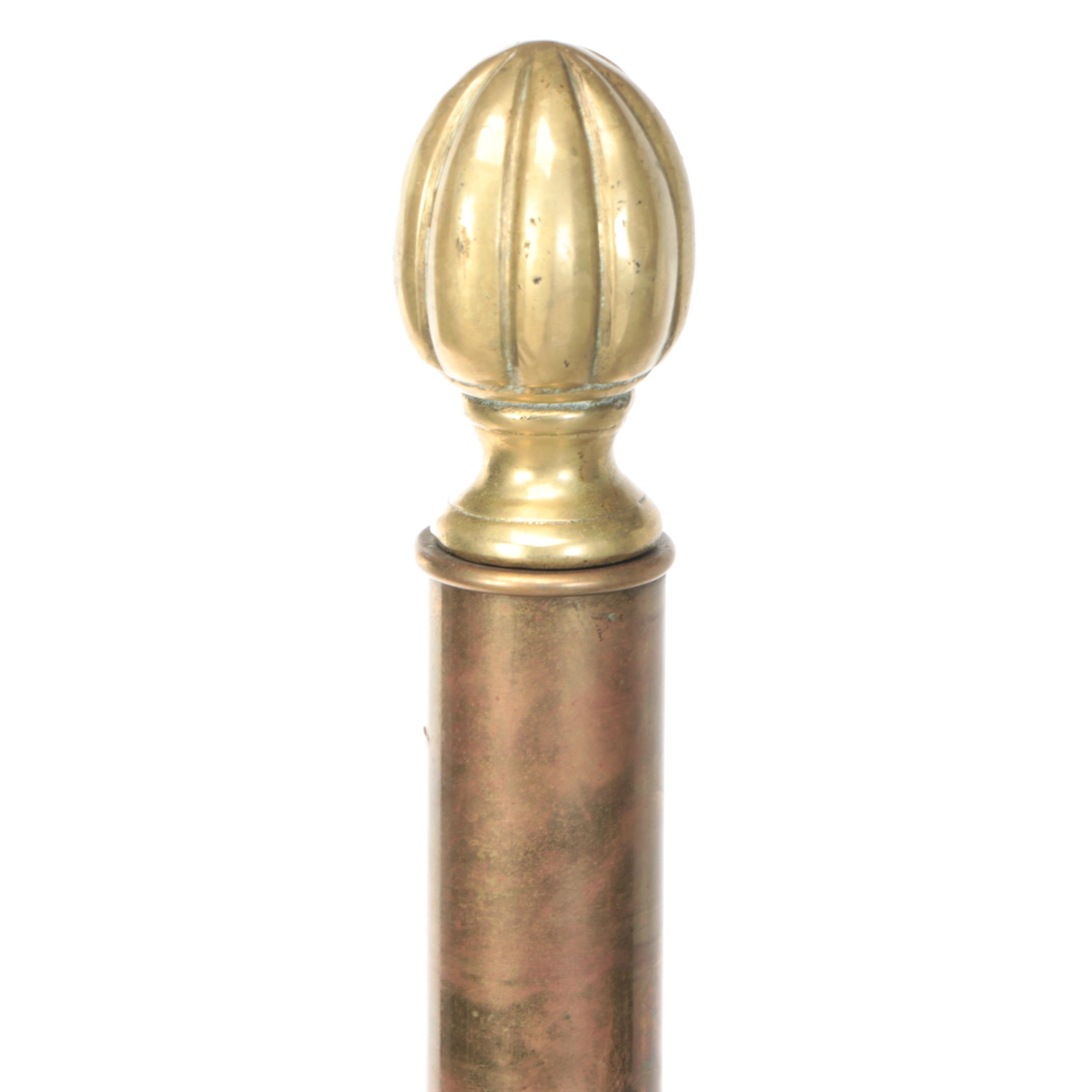 Victorian Brass Clothing Rack