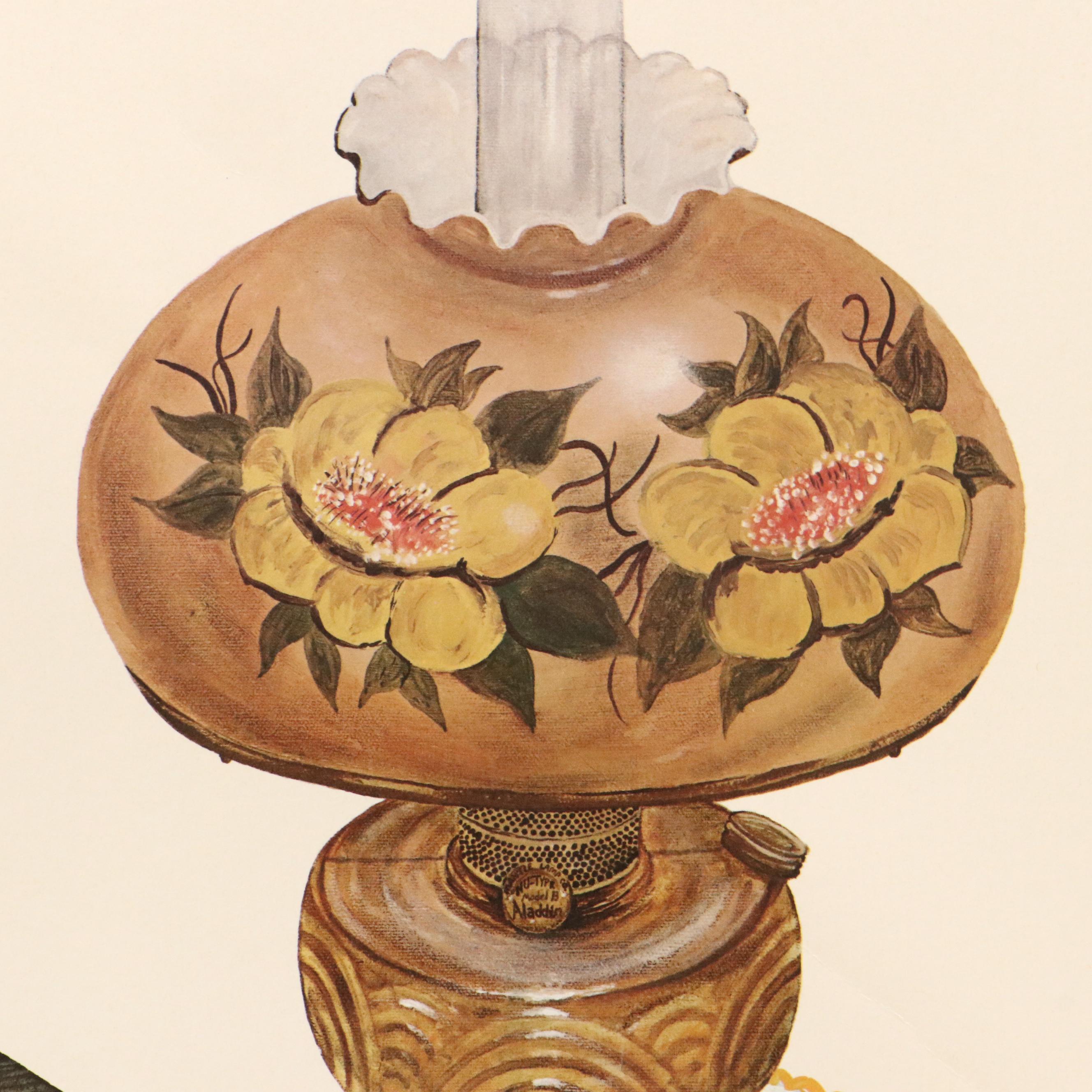 Ken Caringer and Gary Adams Offset Lithographs "School Time" and "Lady's Touch"