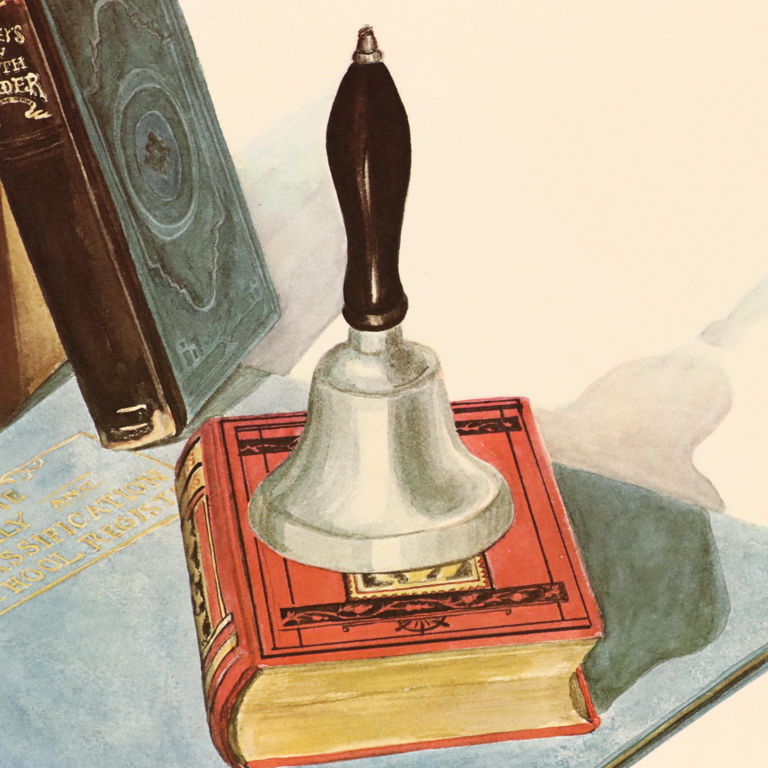 Ken Caringer and Gary Adams Offset Lithographs "School Time" and "Lady's Touch"