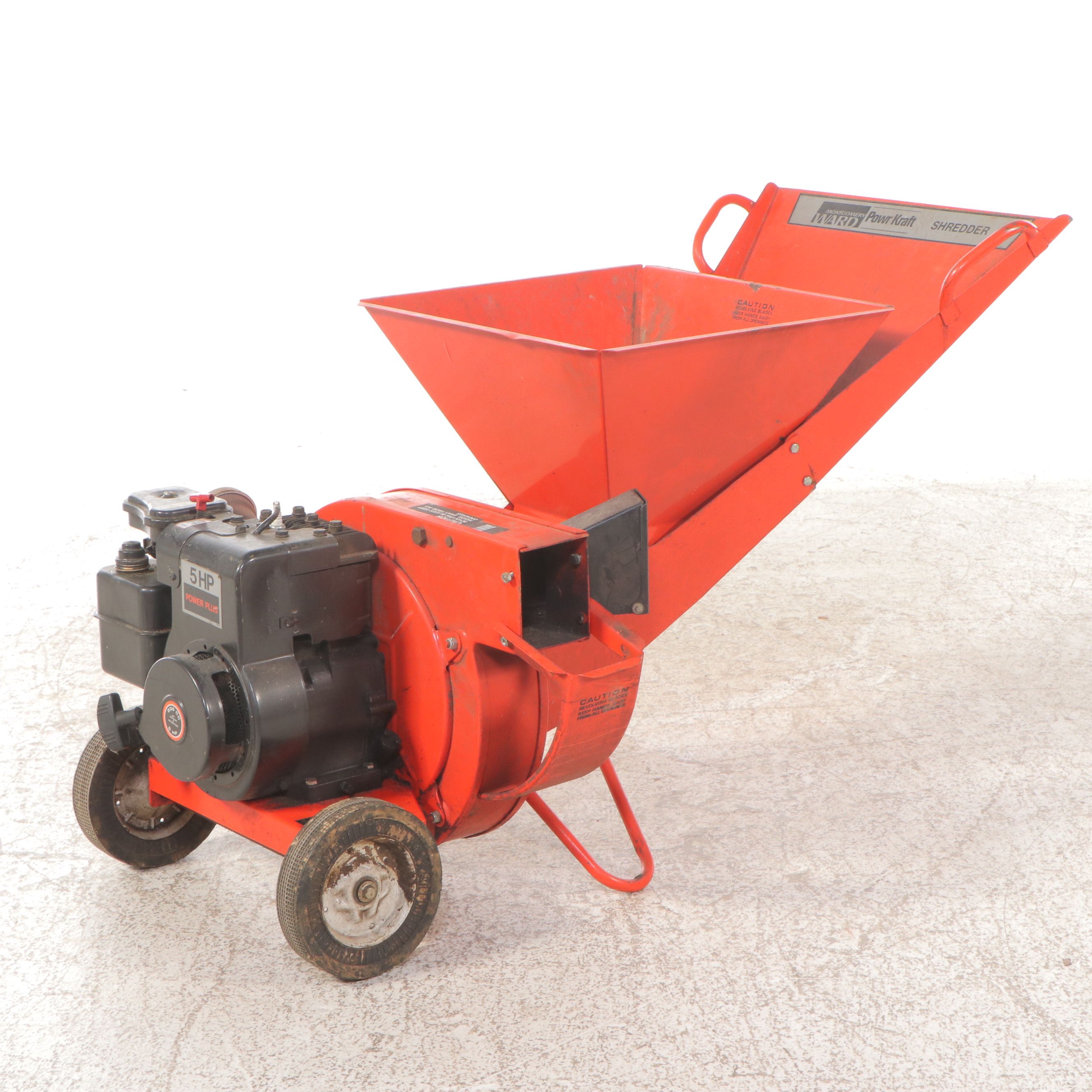Montgomery Ward Powr Kraft Wood Chipper Shredder