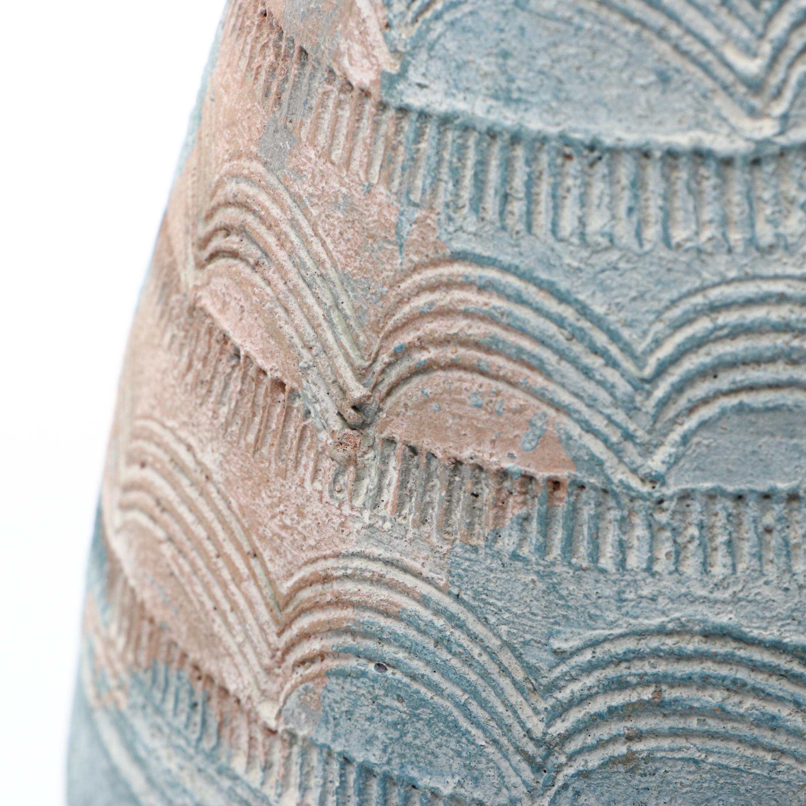 Egyptian Style Ceramic Vase and Jug