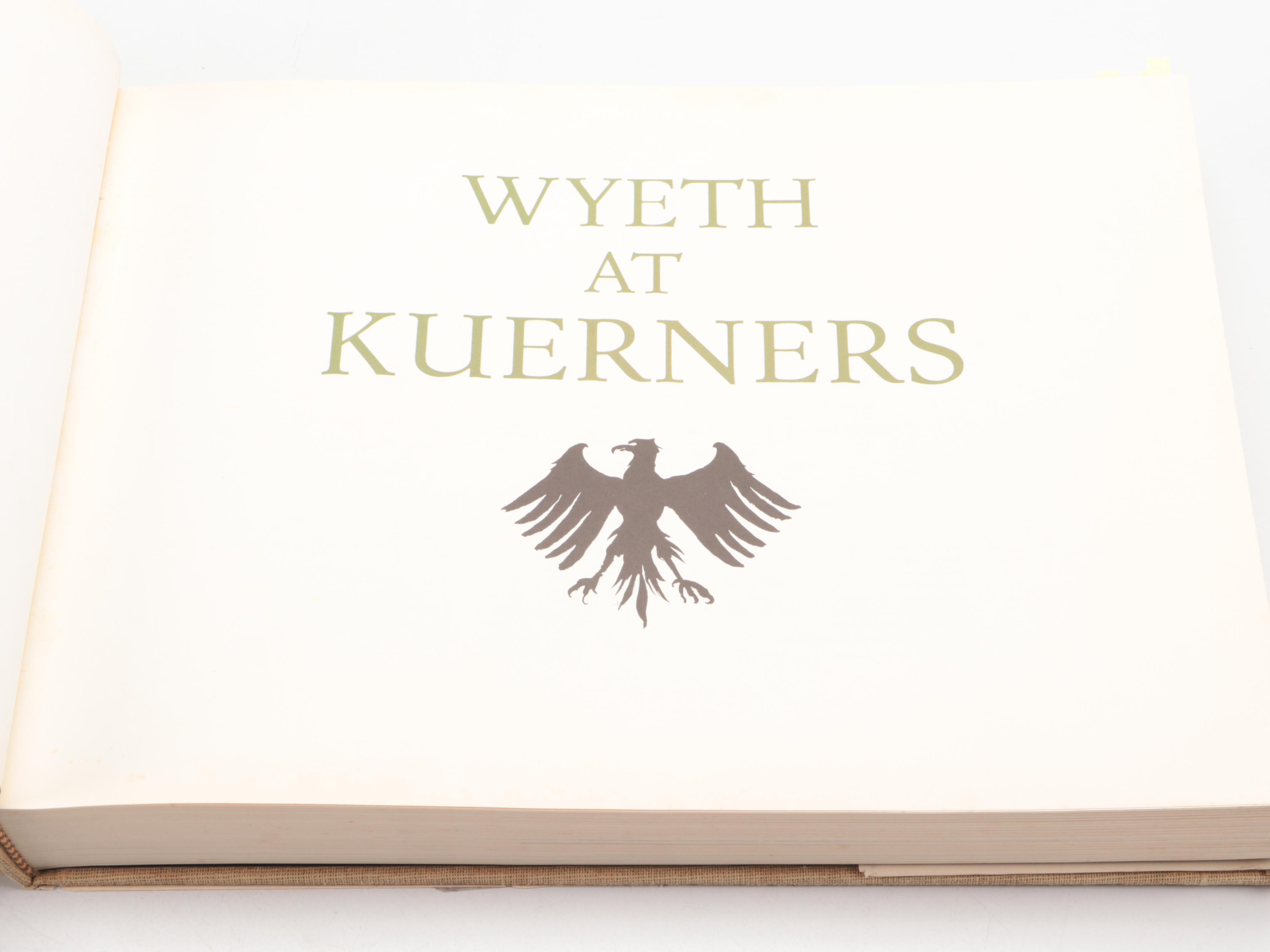 First Printing "Wyeth at Kuerners" with Preface by Betsy James Wyeth, 1976