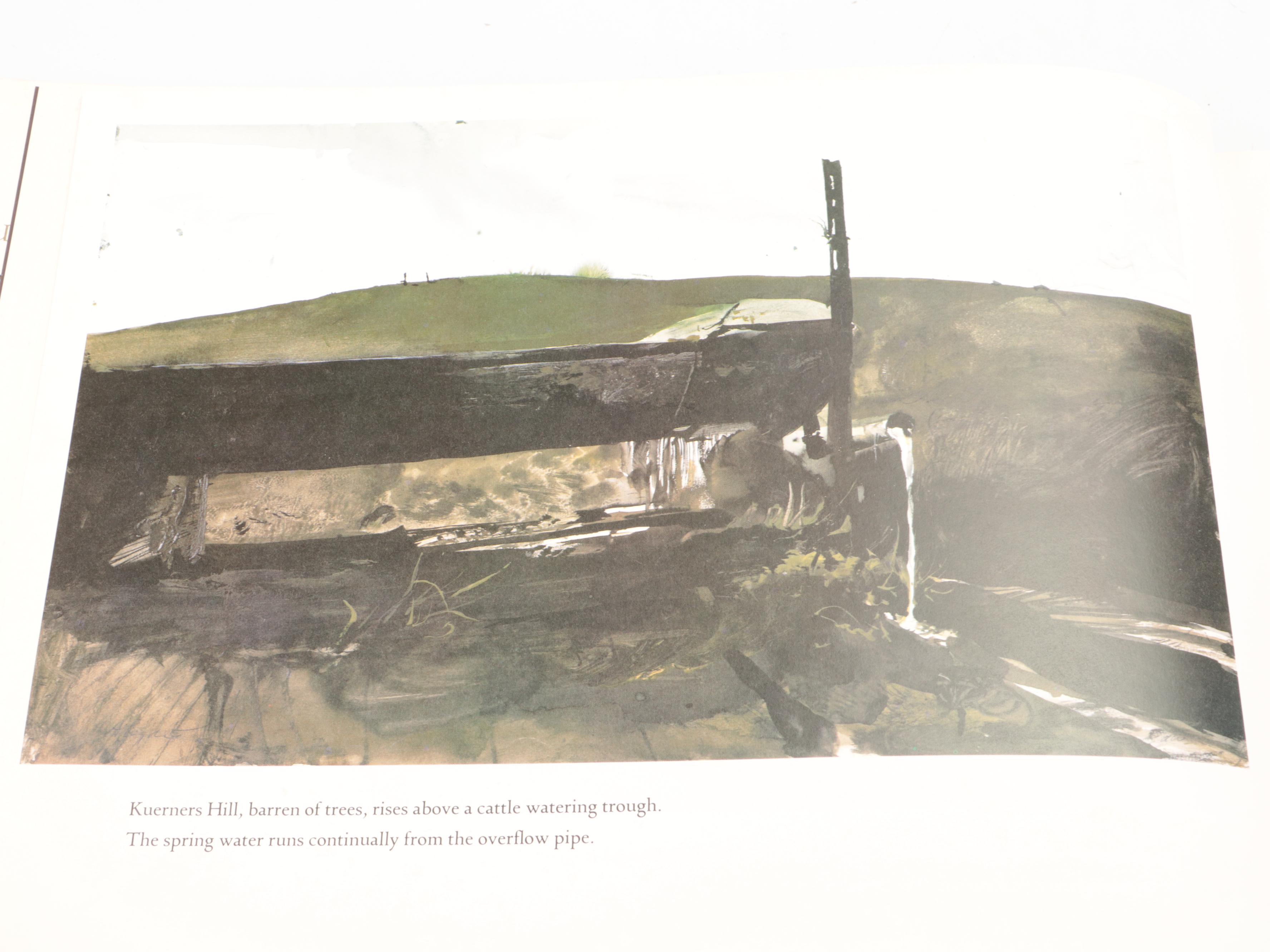 First Printing "Wyeth at Kuerners" with Preface by Betsy James Wyeth, 1976