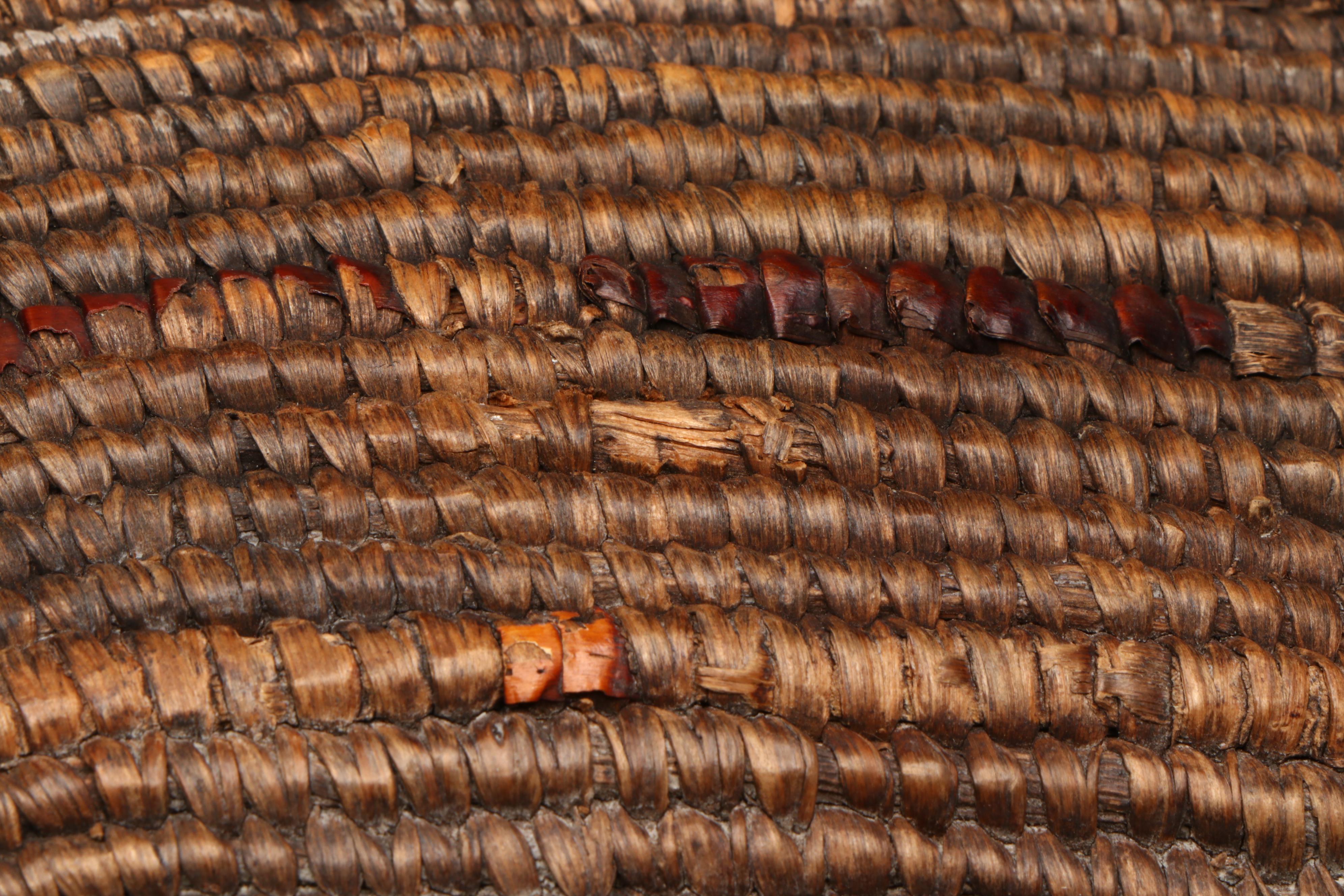 Indigenous Northern Puget Sound/Cascades Rectangular Coiled Basket