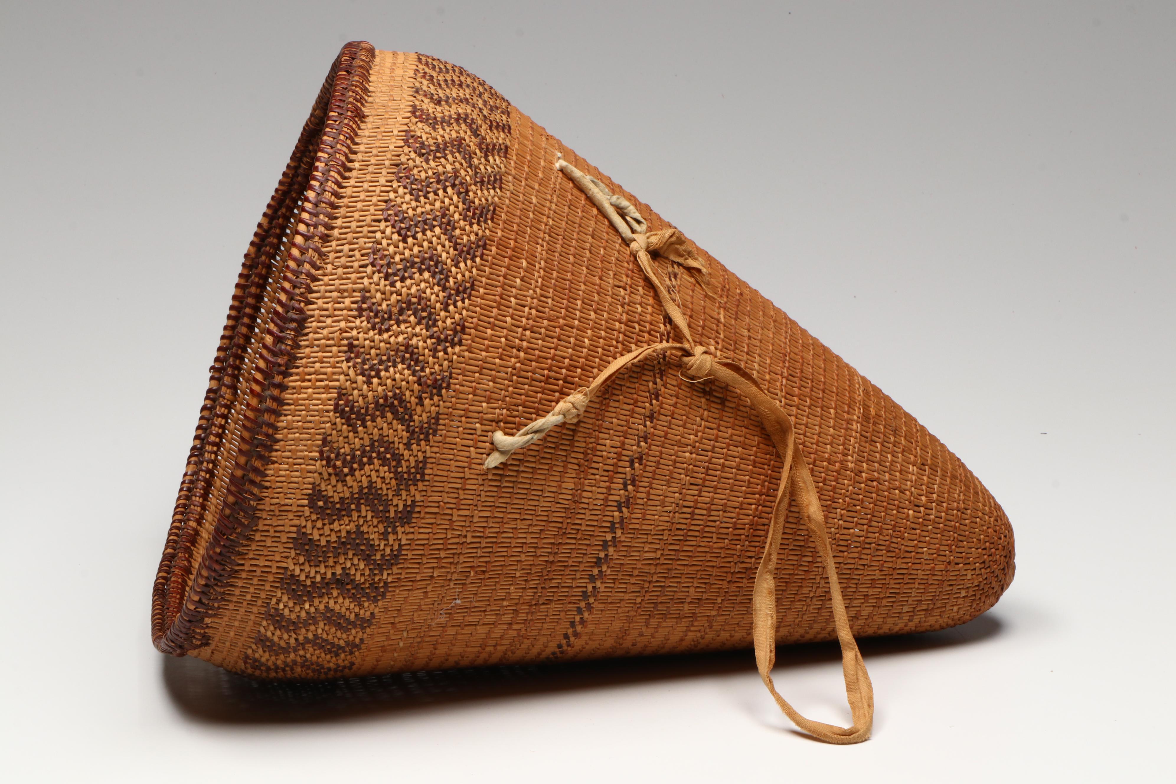 Indigenous California Conical Burden Basket