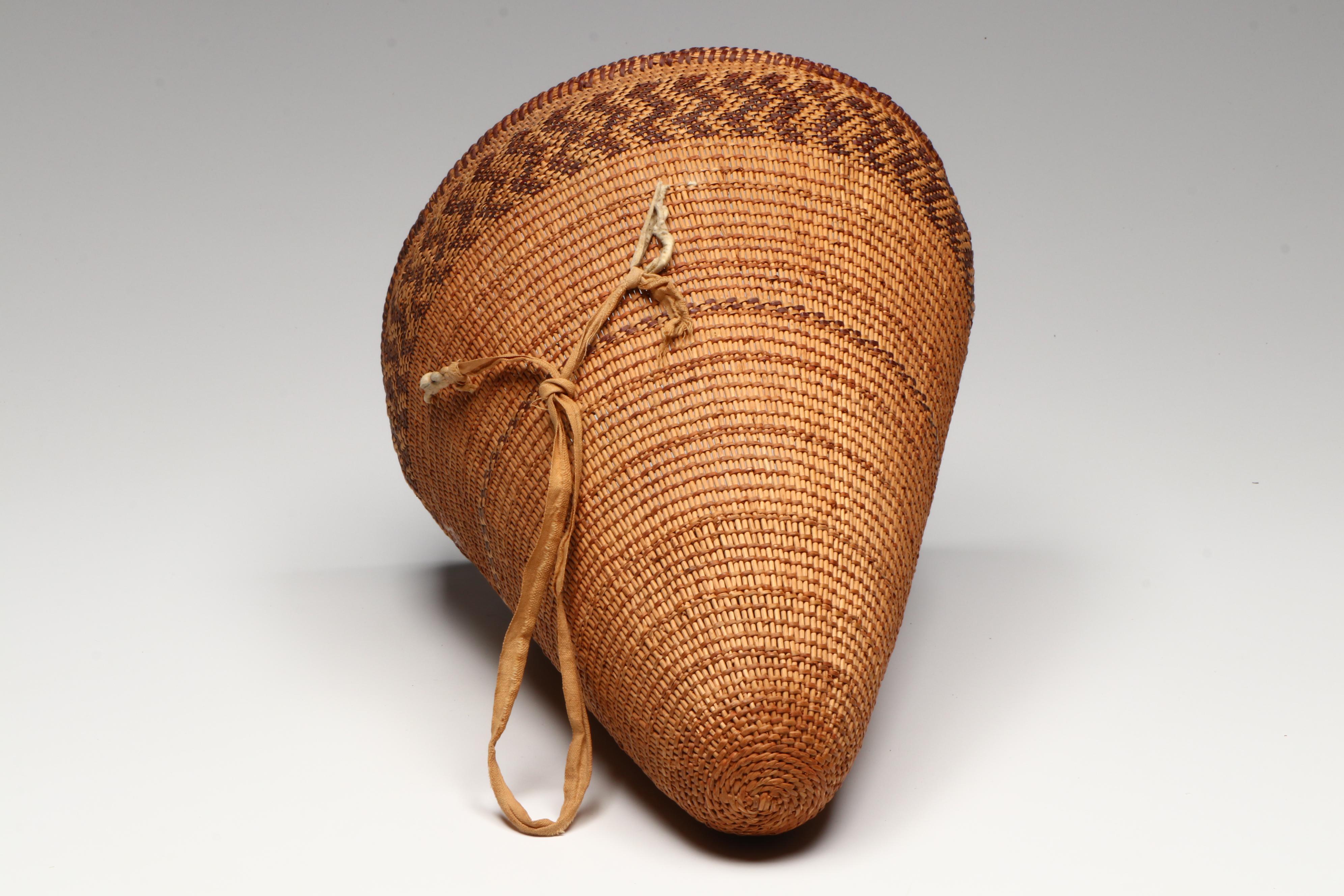Indigenous California Conical Burden Basket