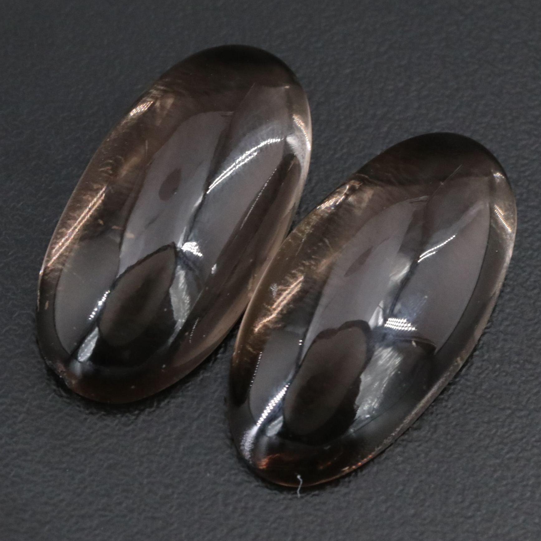 Loose 59.14 CTW Smoky Quartz Cabochons