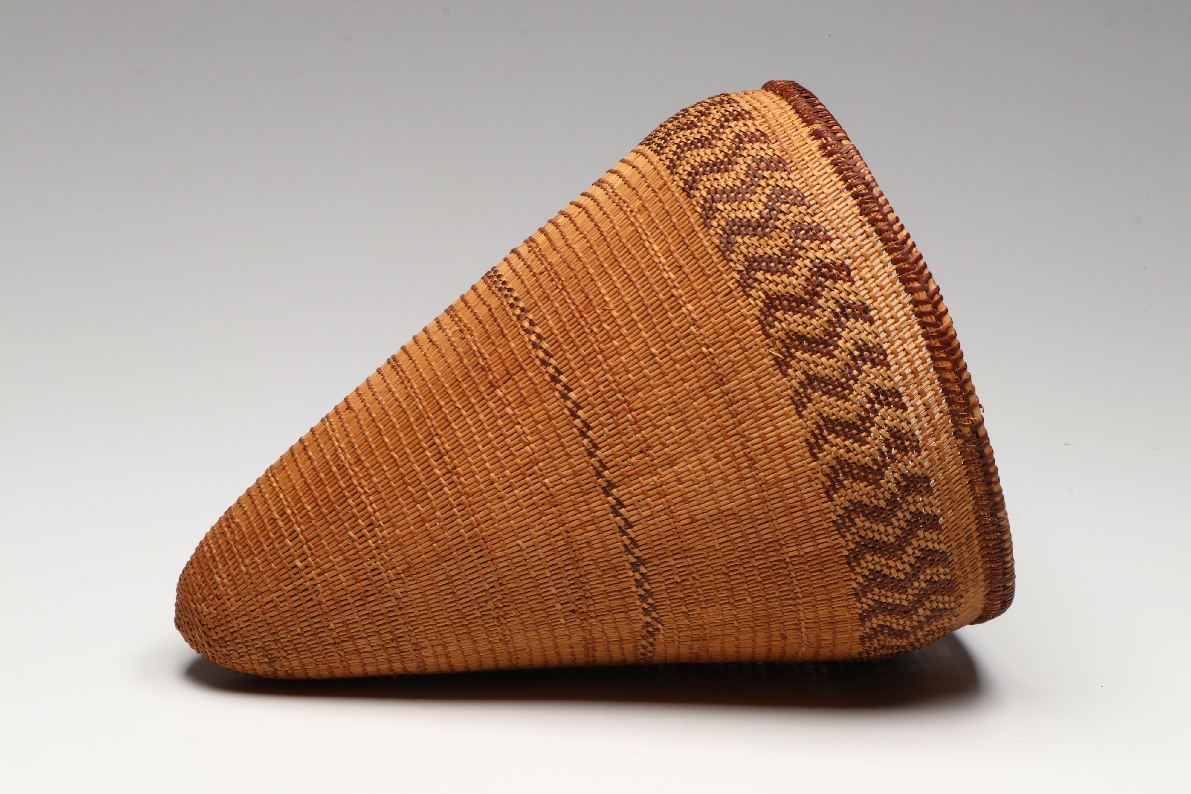 Indigenous California Conical Burden Basket