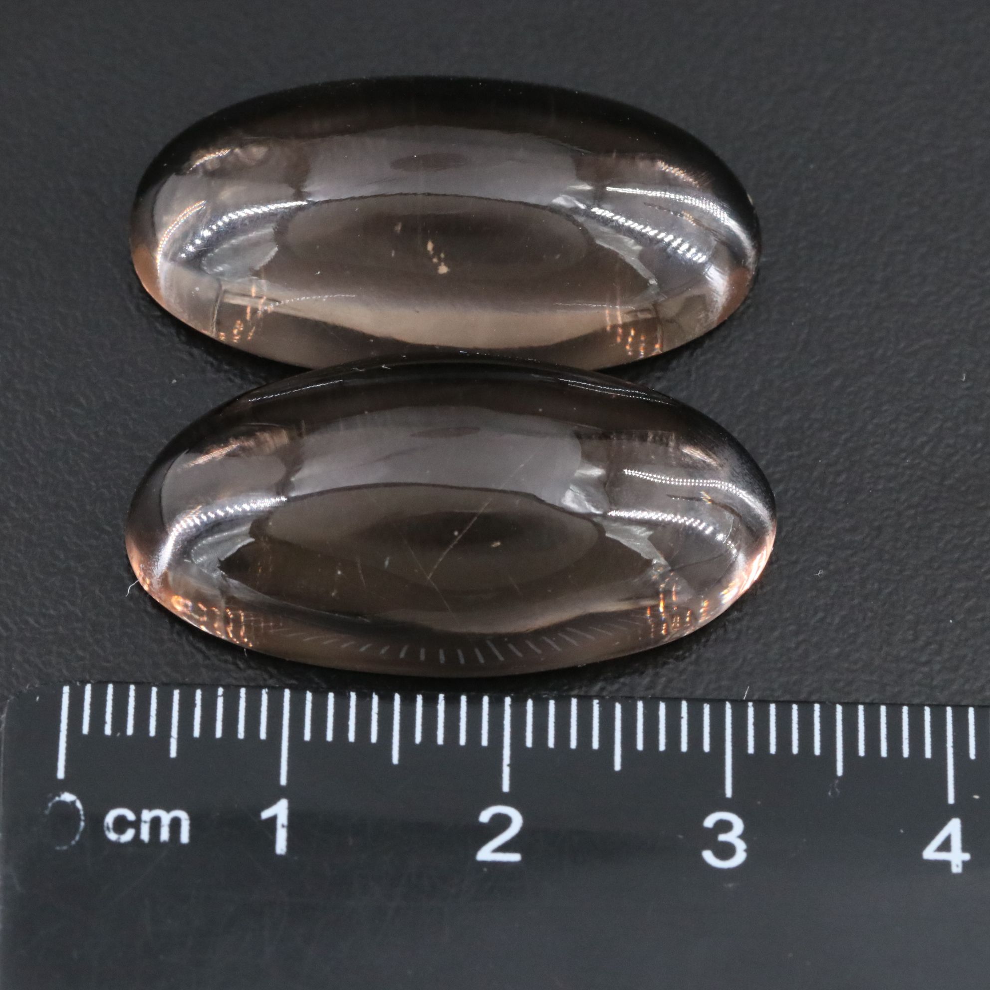 Loose 59.14 CTW Smoky Quartz Cabochons