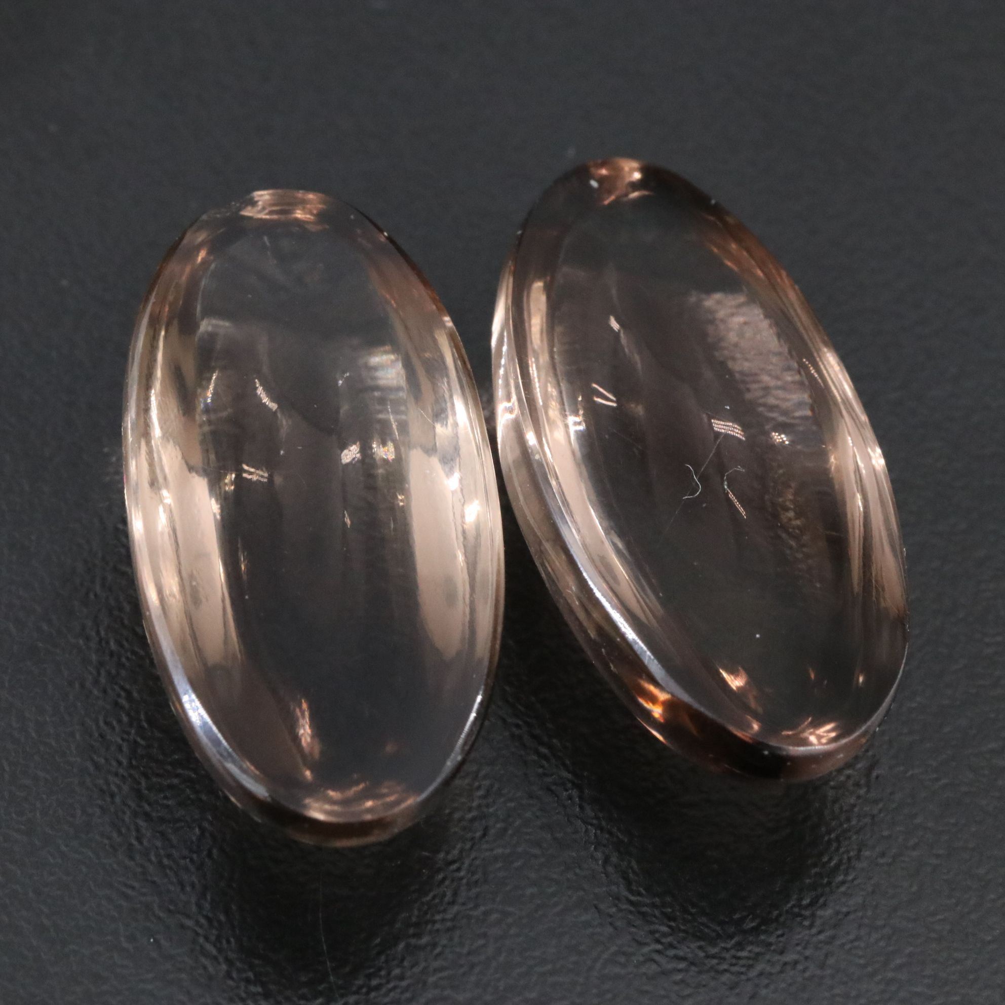 Loose 59.14 CTW Smoky Quartz Cabochons