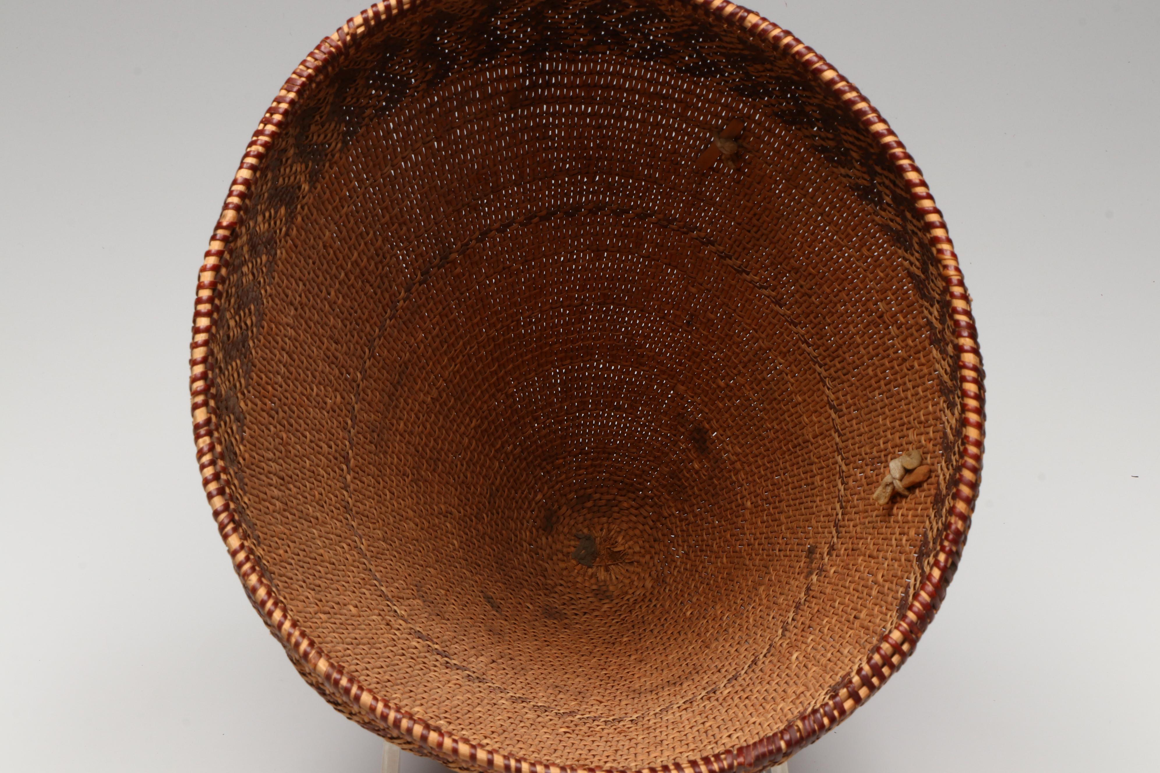 Indigenous California Conical Burden Basket