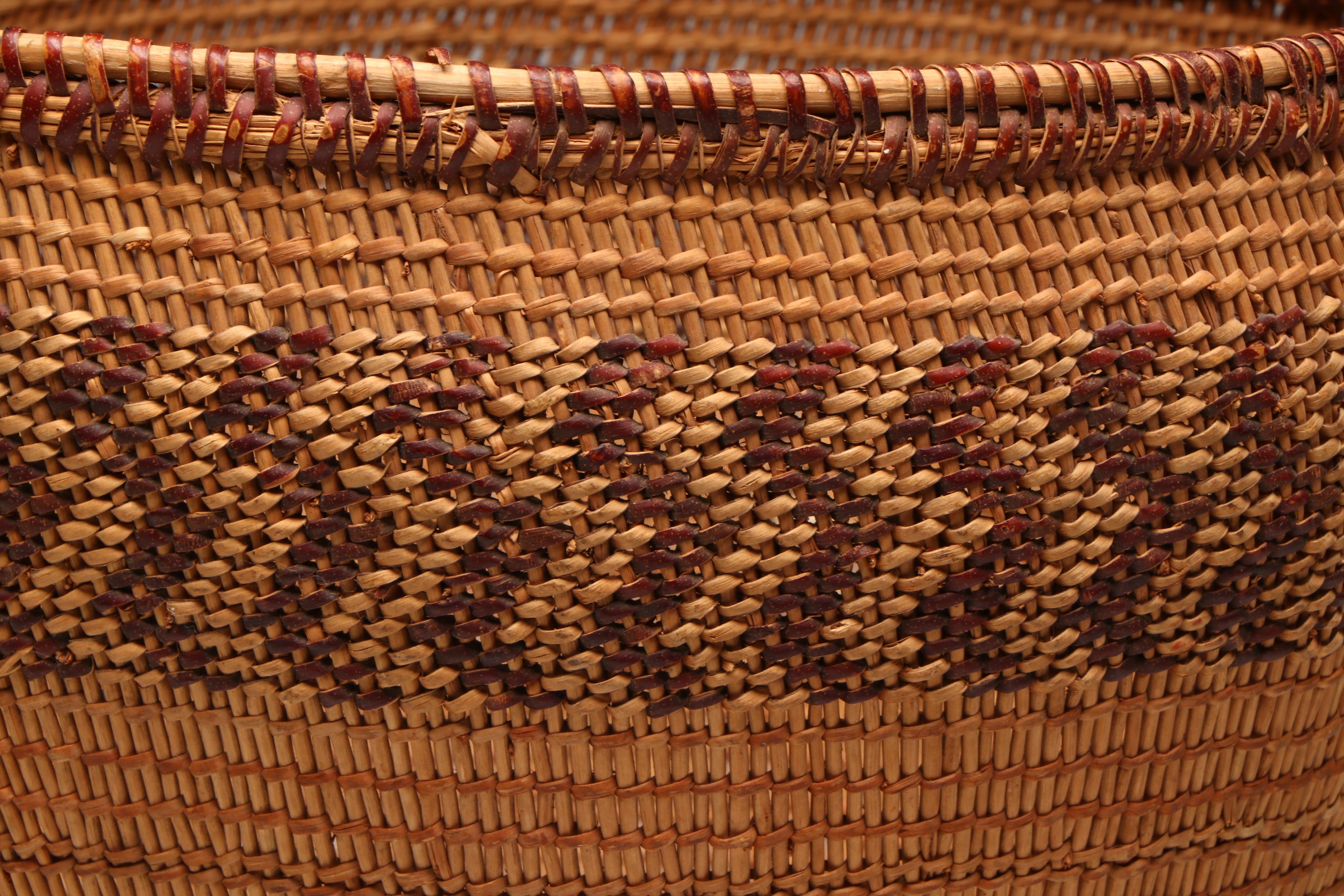 Indigenous California Conical Burden Basket