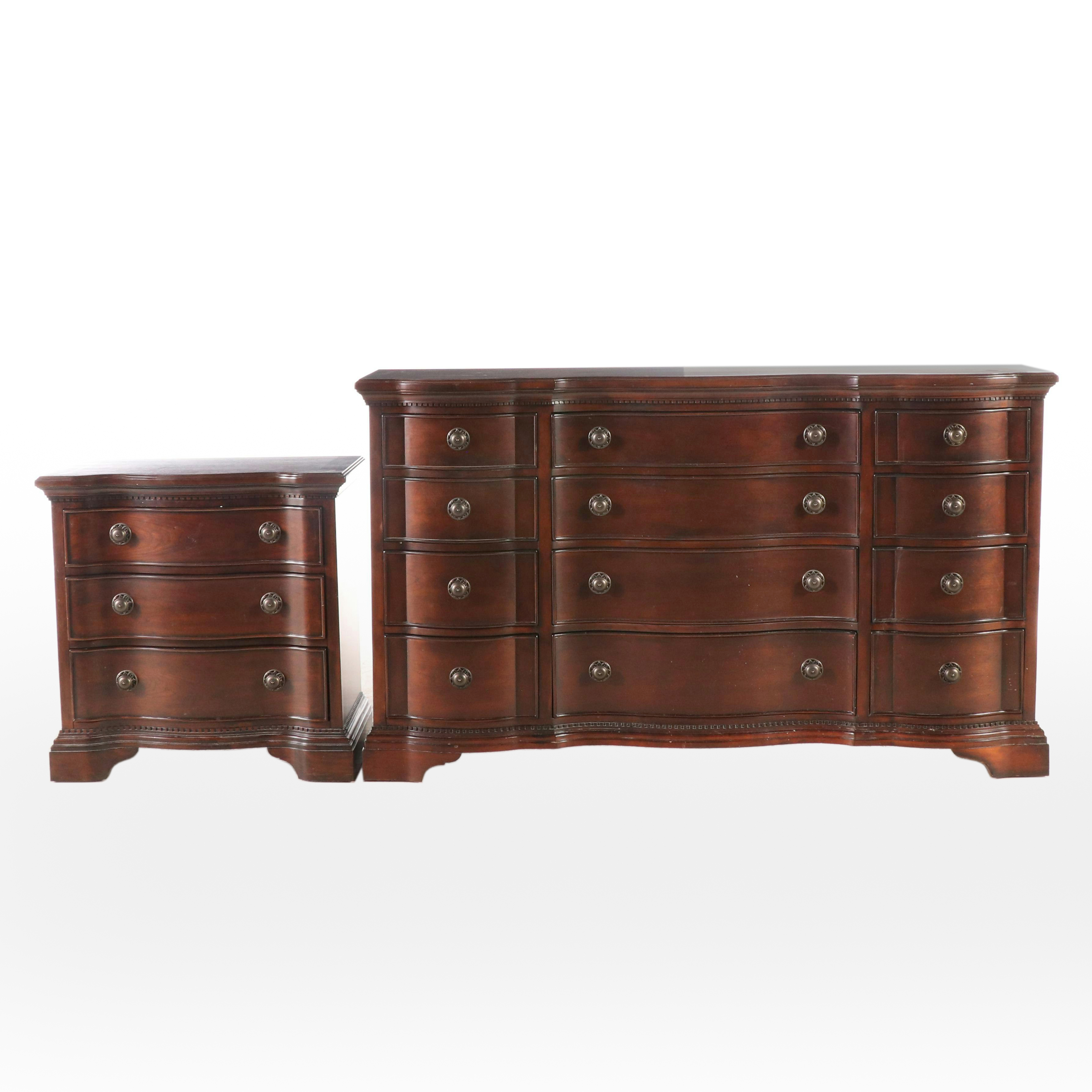 A.R.T. Furniture "Devonshire" Three-Drawer Nightstand and Chest of Drawers