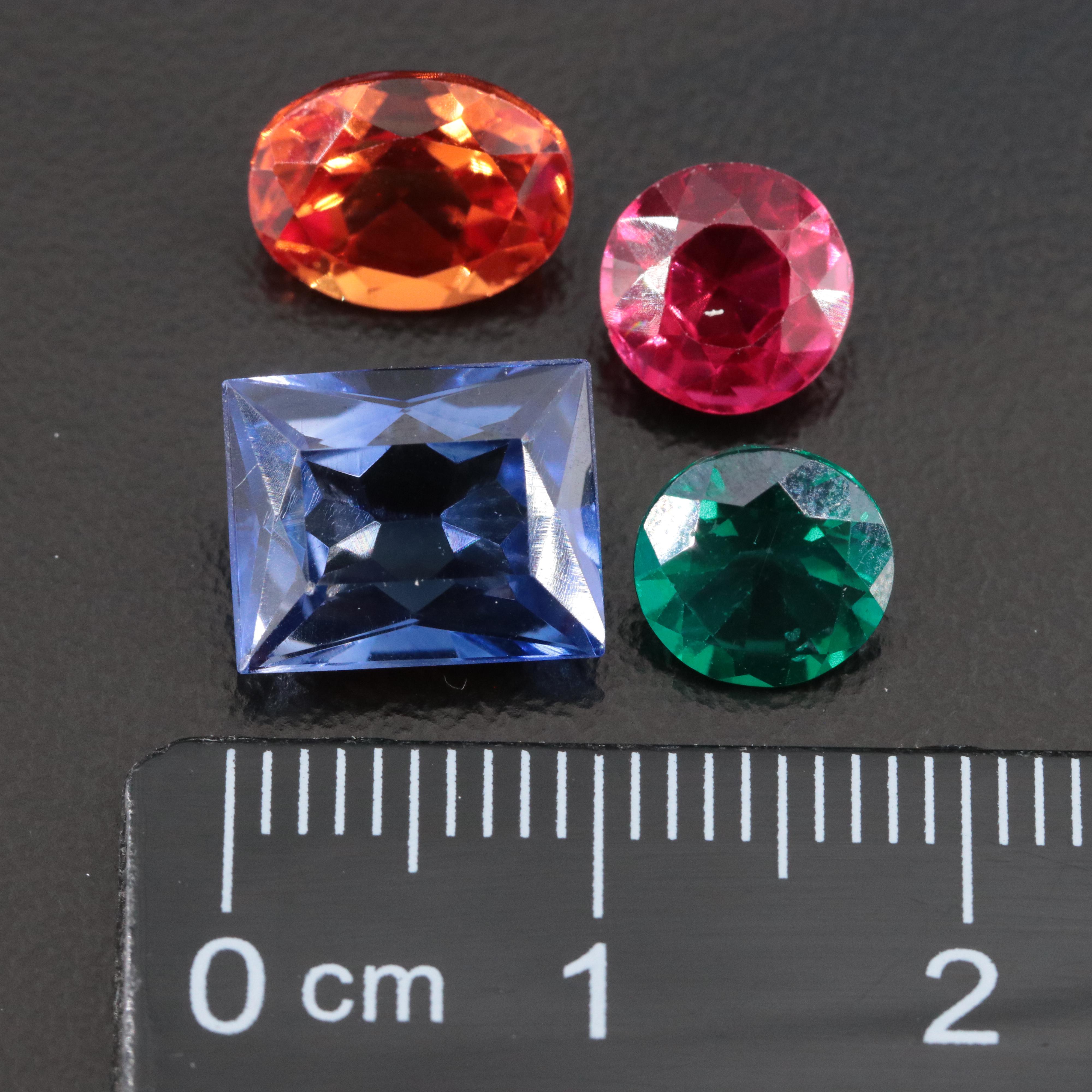 Loose 16.27 CTW Mixed Lab Grown Gemstone Lot