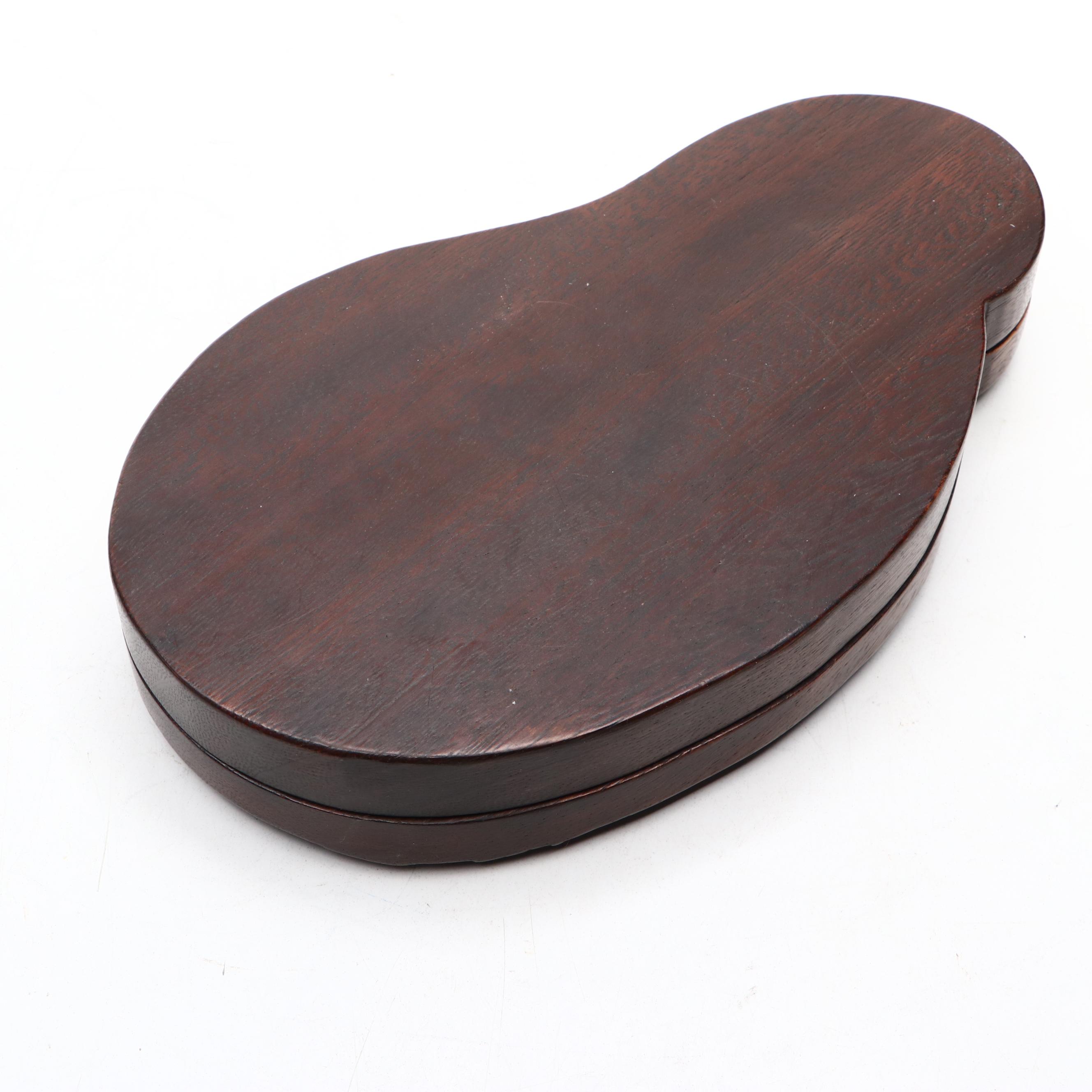 Chinese Pictorial Wood Ink Stones